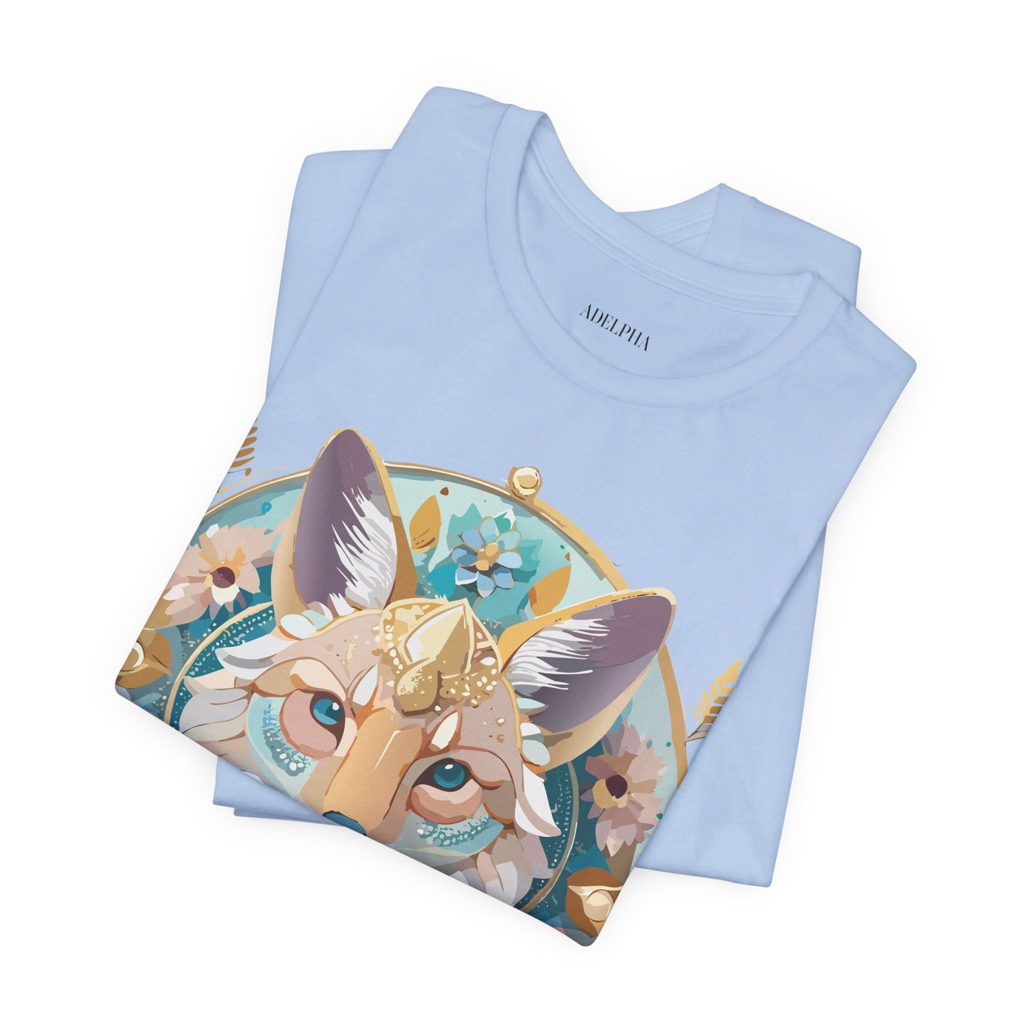 Natural Cotton Tee Shirt - Medallion Collection Printify