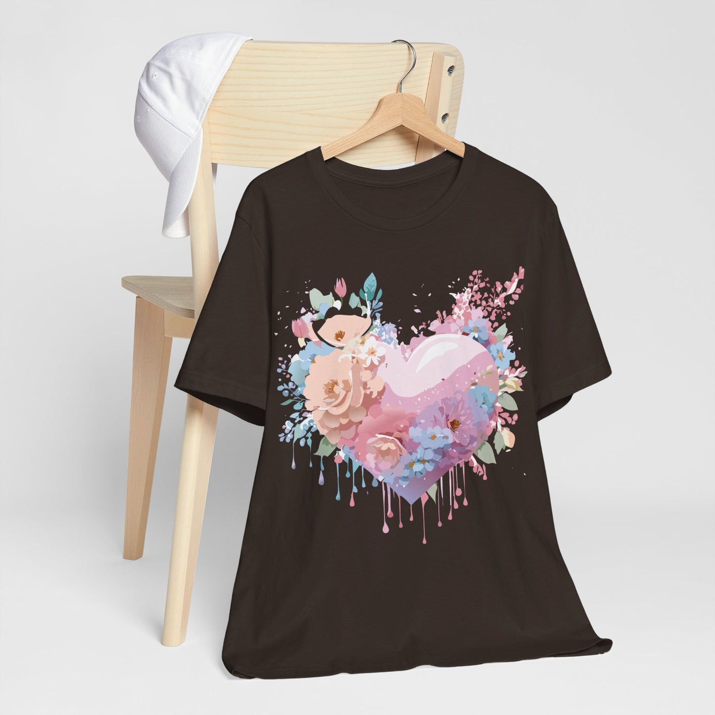 Natural Cotton Tee Shirt - Love Story Collection Printify