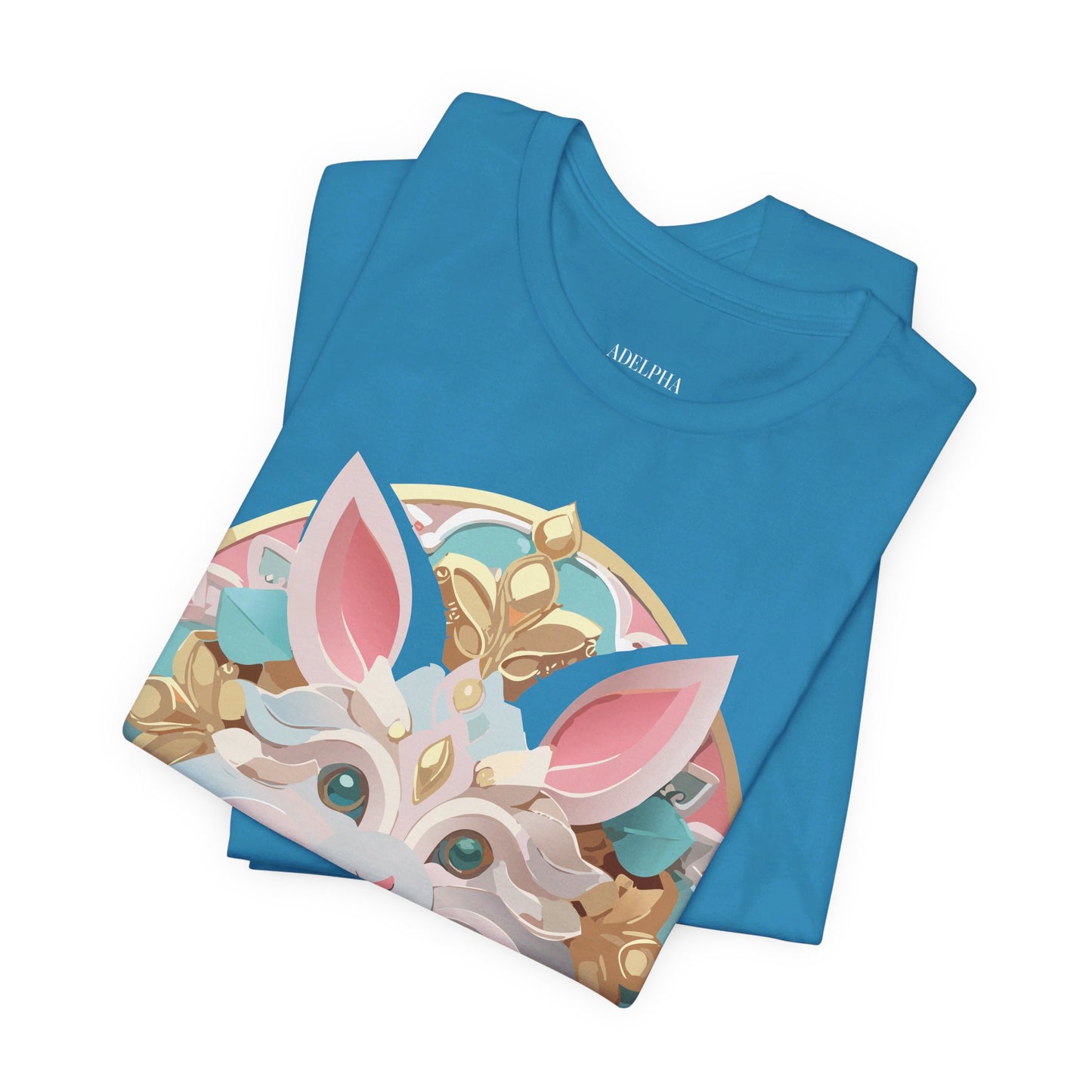 Natural Cotton Tee Shirt - Medallion Collection Printify