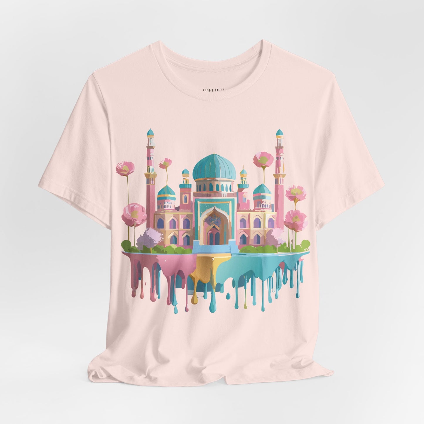 Natural Cotton Tee Shirt - Tashkent, Uzbekistan Printify