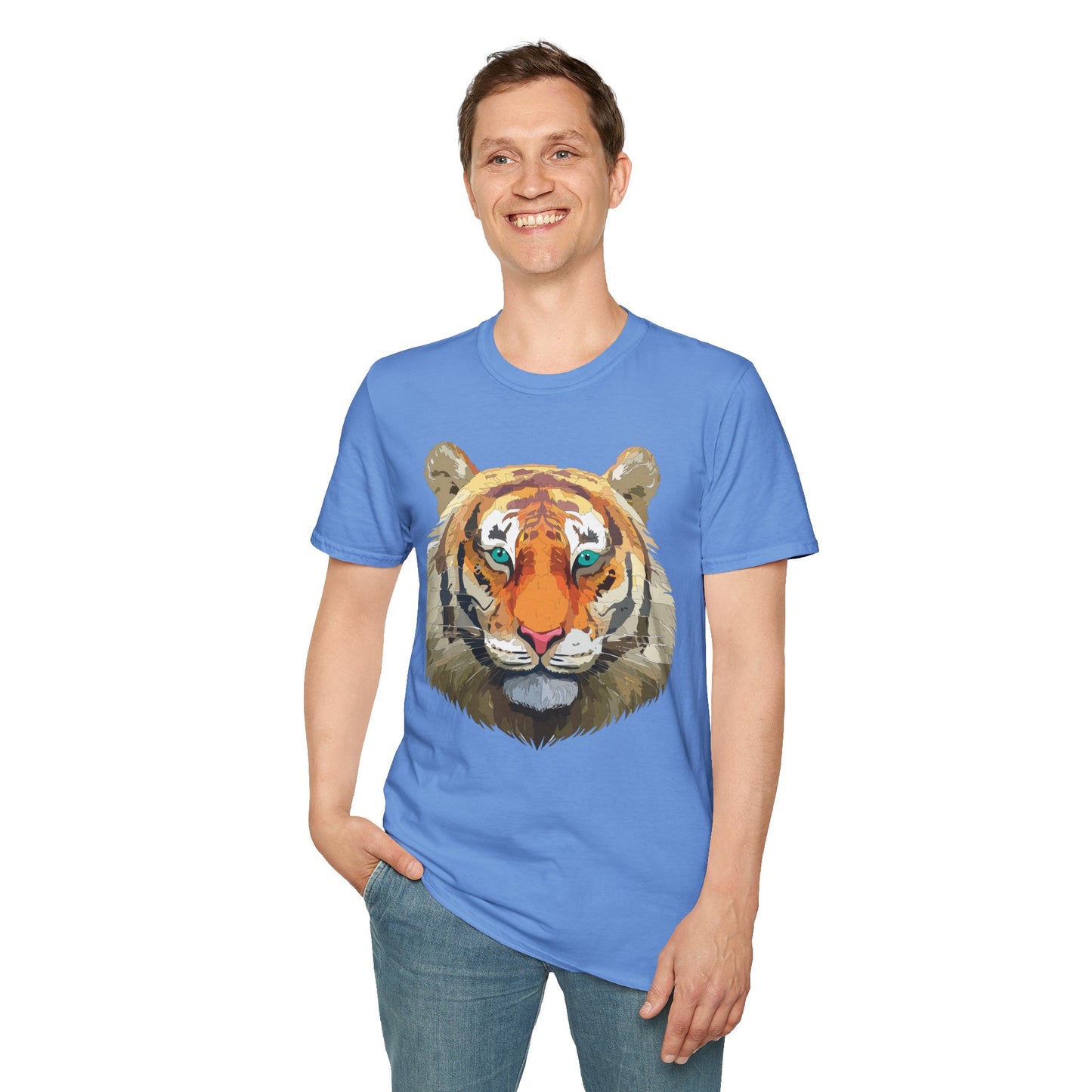 Tiger Shirt, Shirt with Tiger, Animal Tee, Shirt with Animals