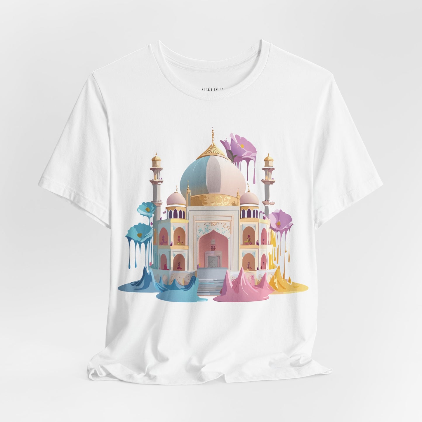 Natural Cotton Tee Shirt - Bukhara, Uzbekistan Printify