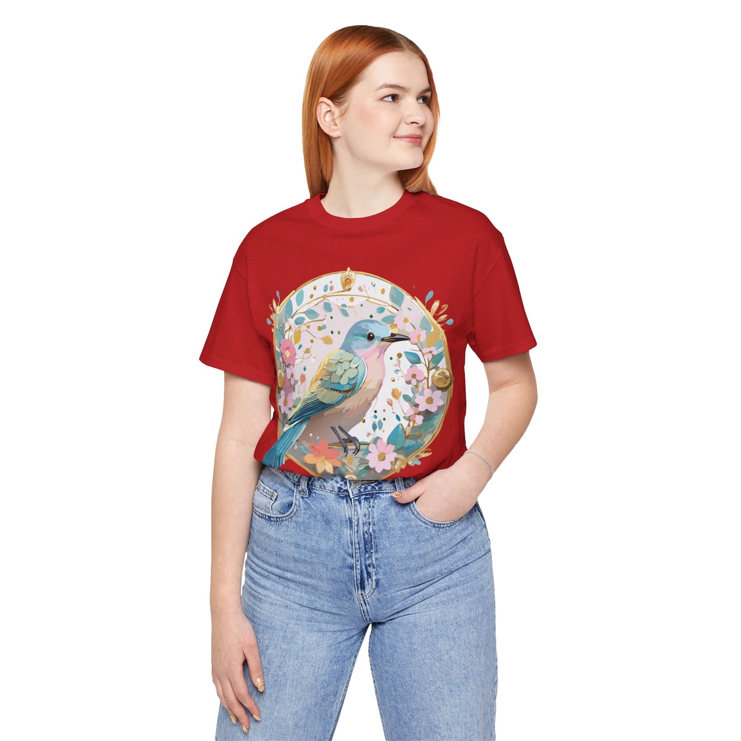 Natural Cotton Tee Shirt - Medallion Collection Printify