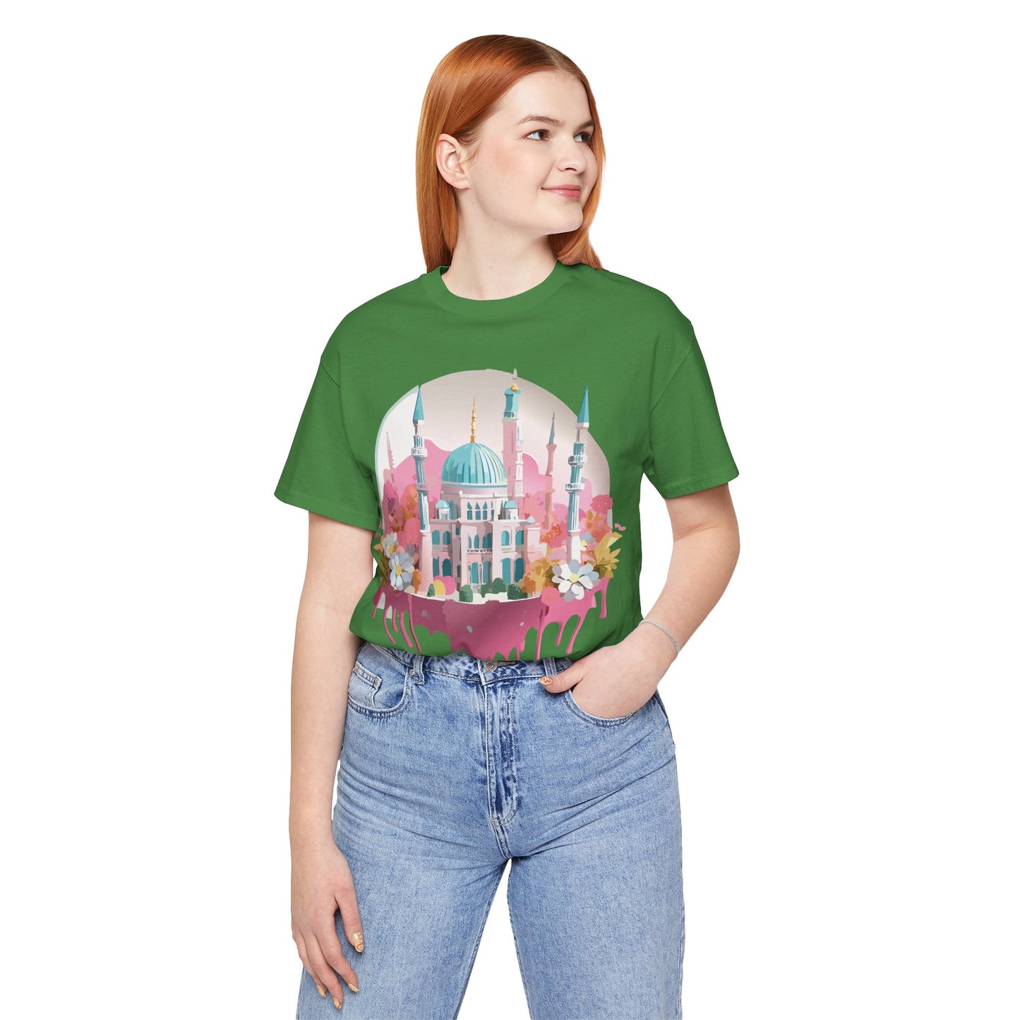 Natural Cotton Tee Shirt - Istanbul, Turkey Printify