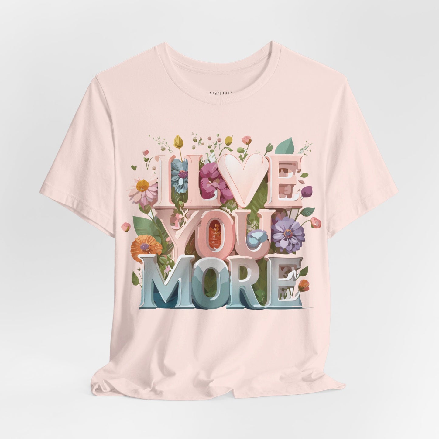 Natural Cotton Tee Shirt - Love story Collection Printify