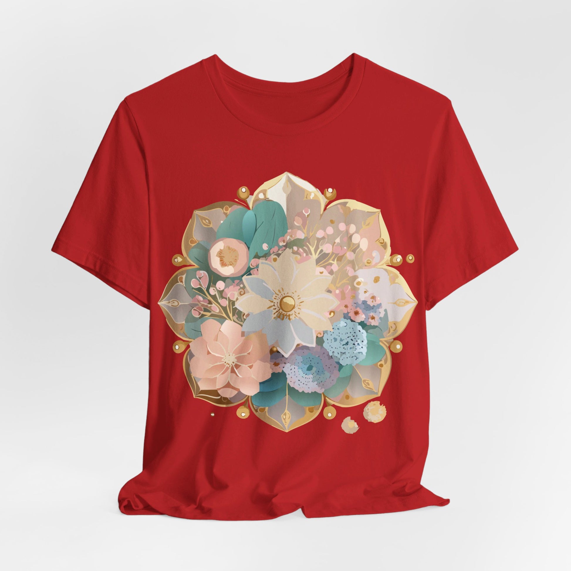 Natural Cotton Tee Shirt - Medallion Collection Printify