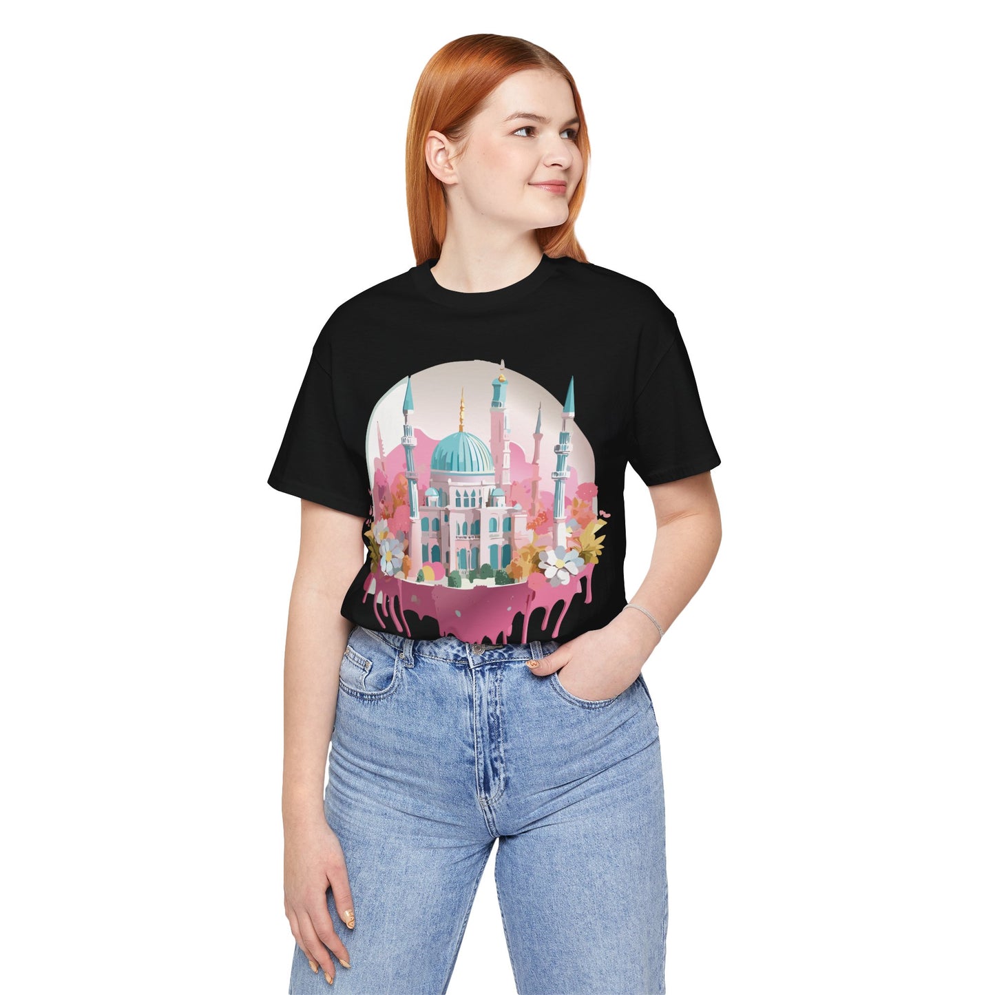 Natural Cotton Tee Shirt - Istanbul, Turkey Printify