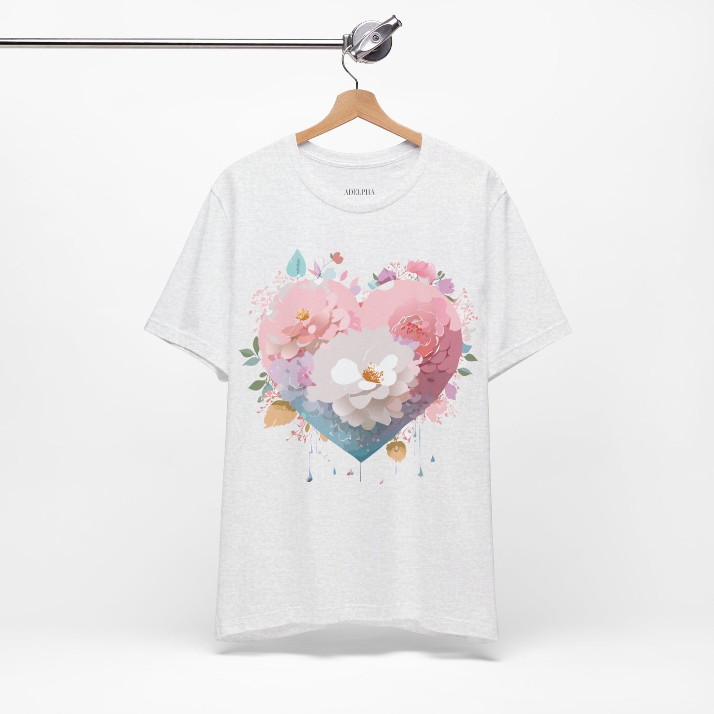 Natural Cotton Tee Shirt - Love story Collection Printify