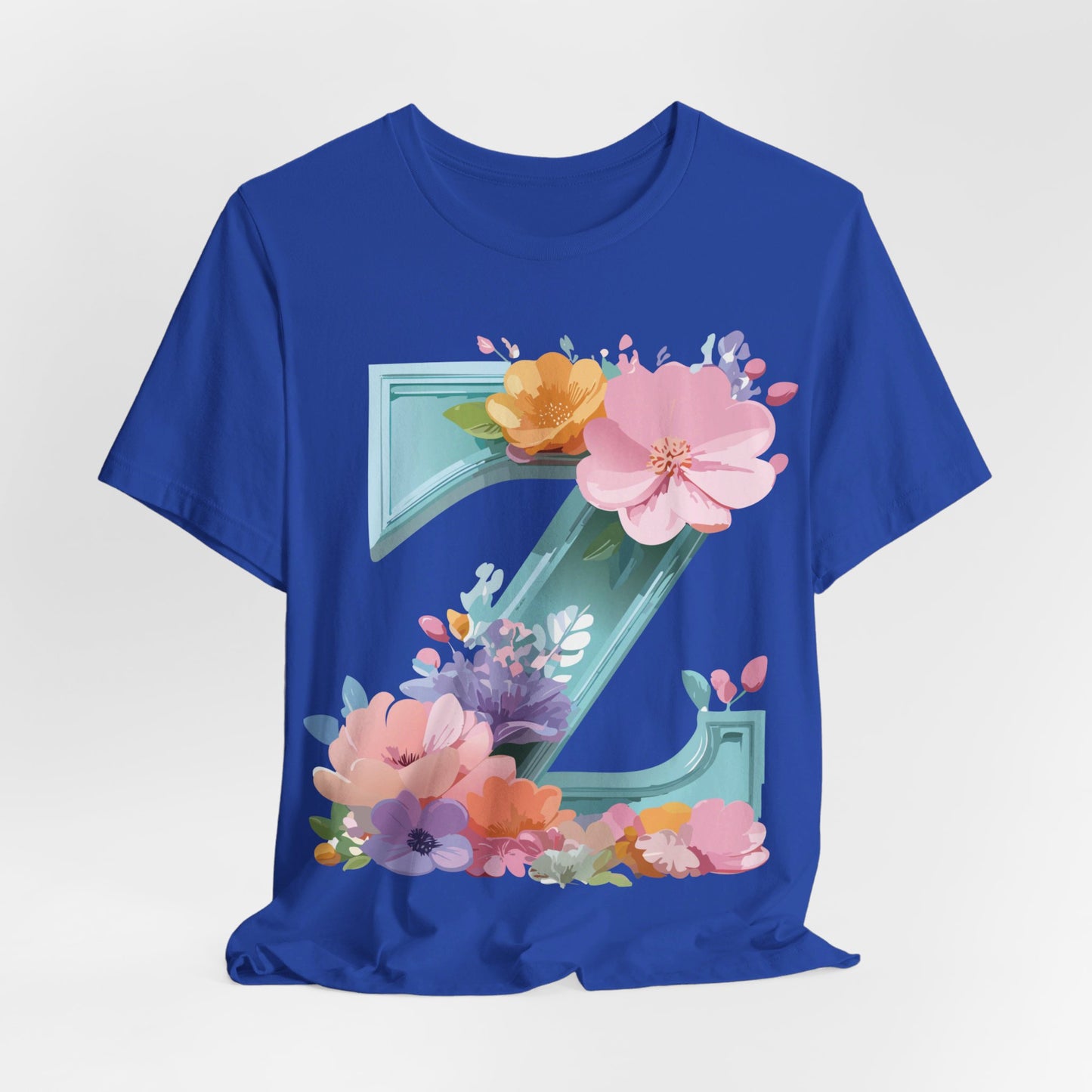 Natural Cotton Tee Shirt - Letters Collection - Z Printify
