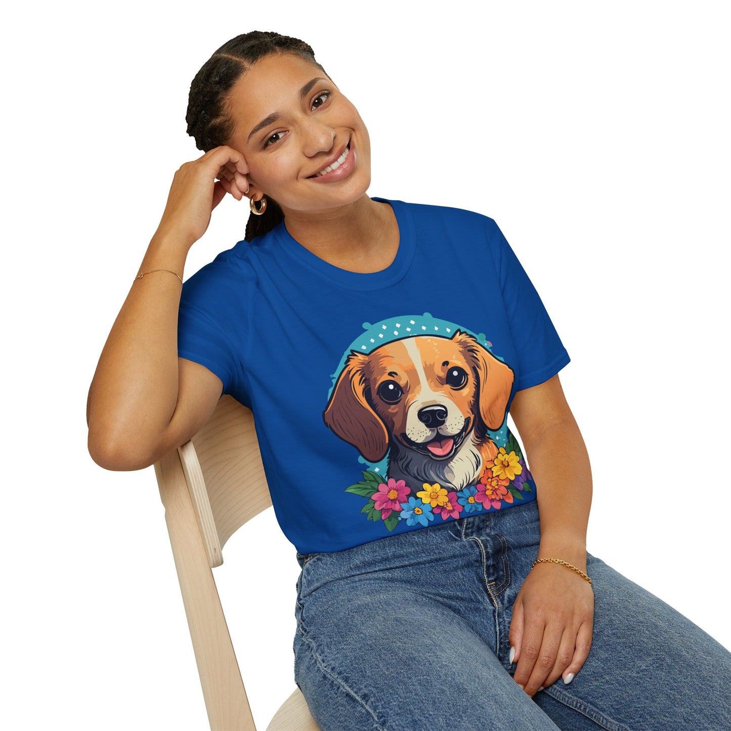 Dog Shirt, Shirt with Dog, Animal Tee, Shirt with Animals