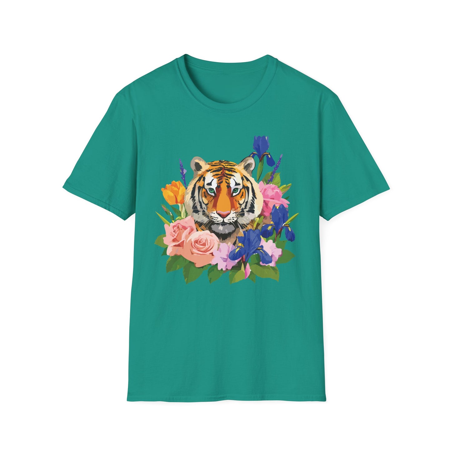 Tiger Shirt, Shirt with Tiger, Animal Tee, Shirt with Animals