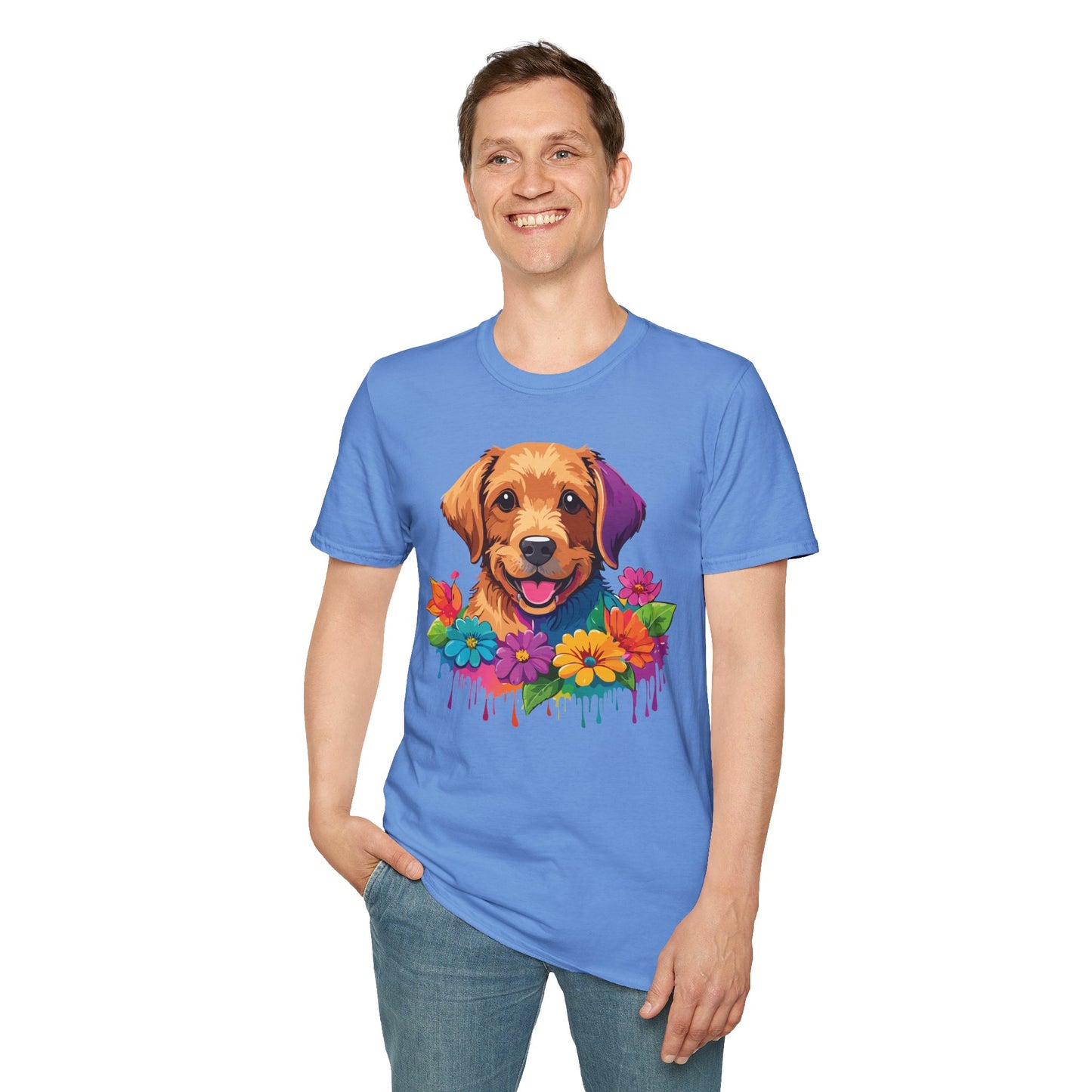 Dog Shirt, Shirt with Dog, Animal Tee, Shirt with Animals