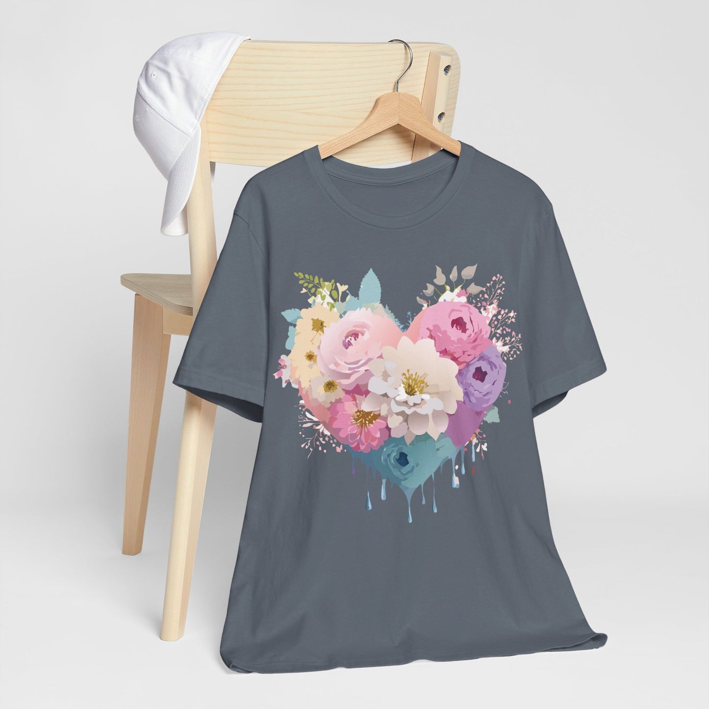 Natural Cotton Tee Shirt - Love Story Collection Printify