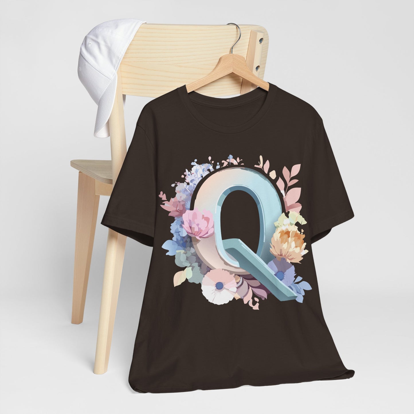 Letter Shirt, Letter Q Shirt - ADELPHA