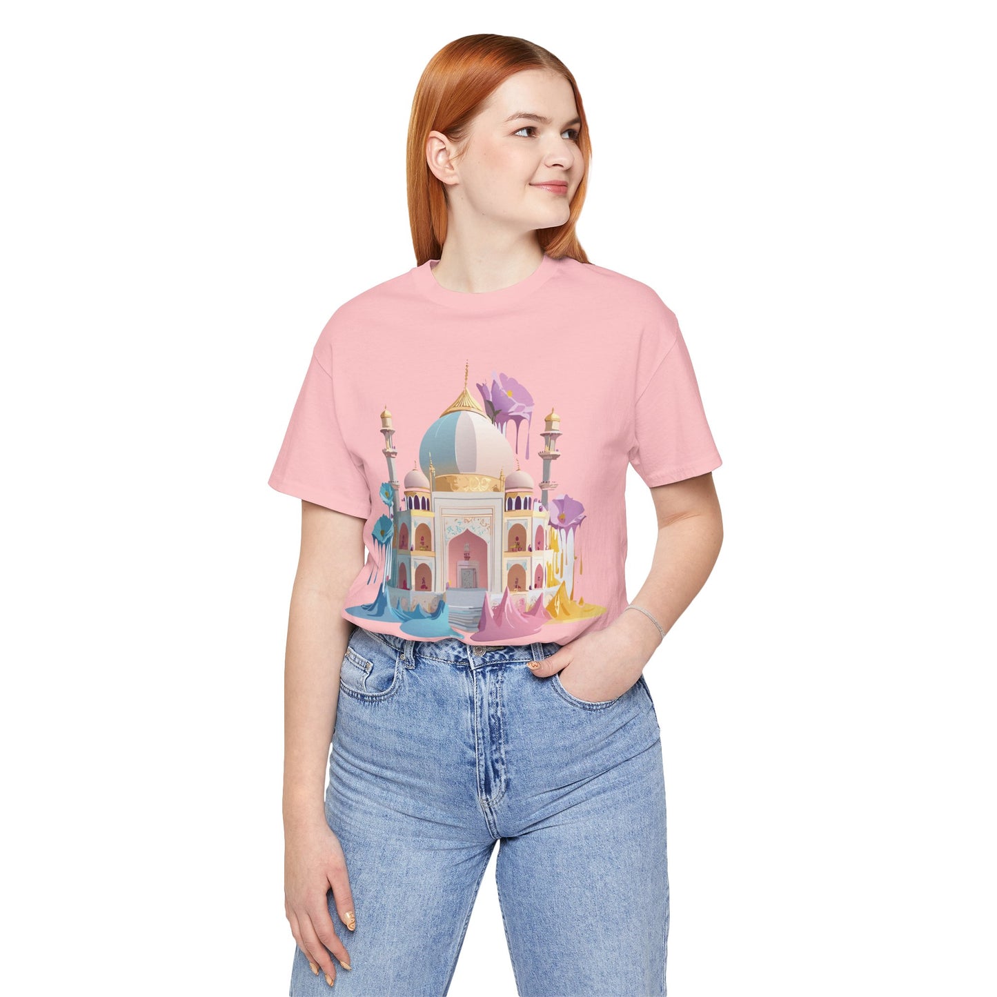 Natural Cotton Tee Shirt - Bukhara, Uzbekistan Printify