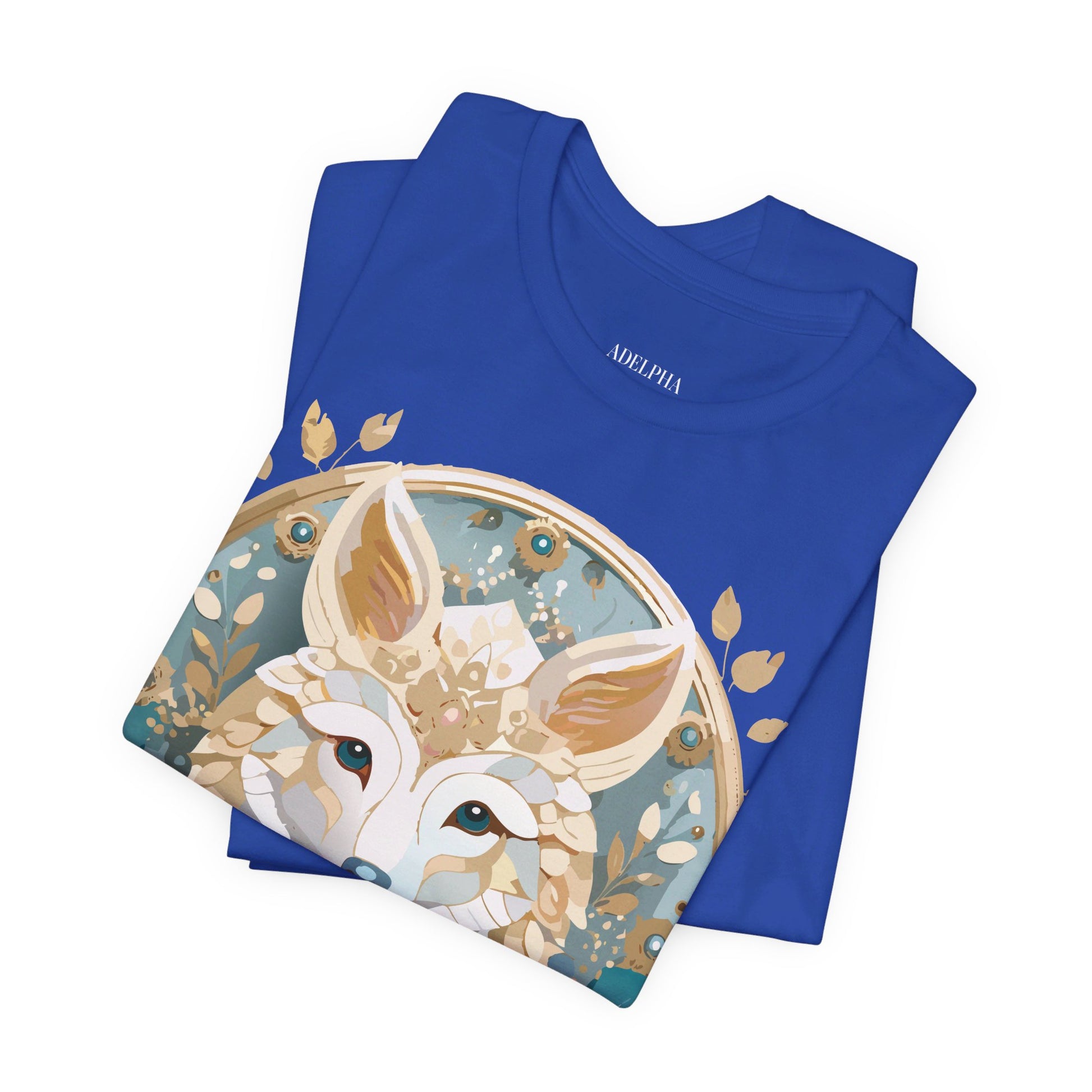 Natural Cotton Tee Shirt - Medallion Collection Printify
