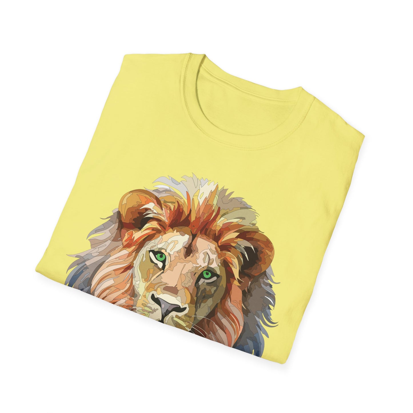 Lion Shirt, Shirt with Lion, Floral Lion Tee, Shirt with Animals