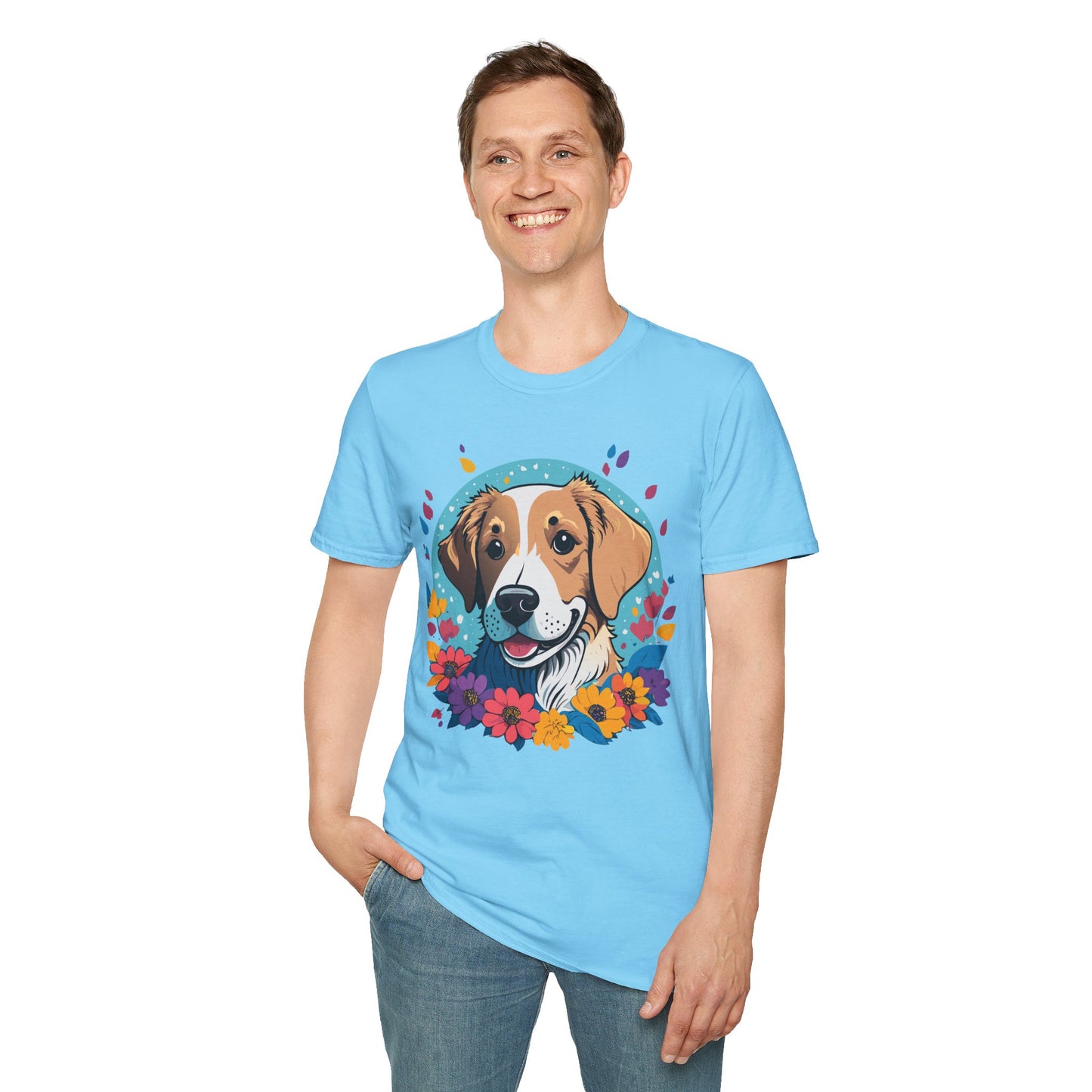 Dog Shirt, Shirt with Dog, Animal Tee, Shirt with Animals