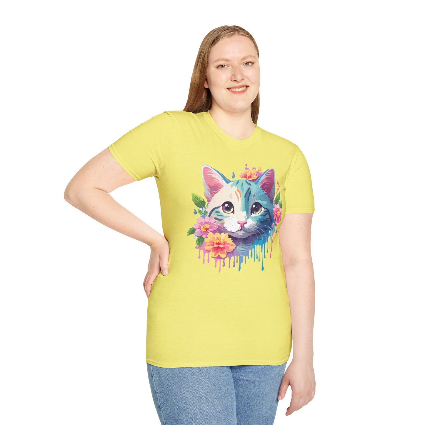 Cat Shirt, Shirt with Cat, Cats Tee, Kitten Tee