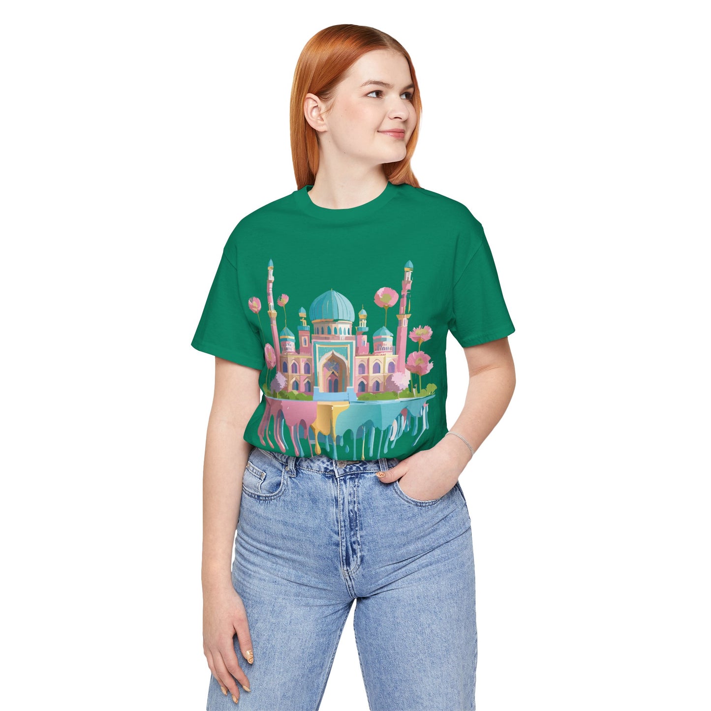 Natural Cotton Tee Shirt - Tashkent, Uzbekistan Printify