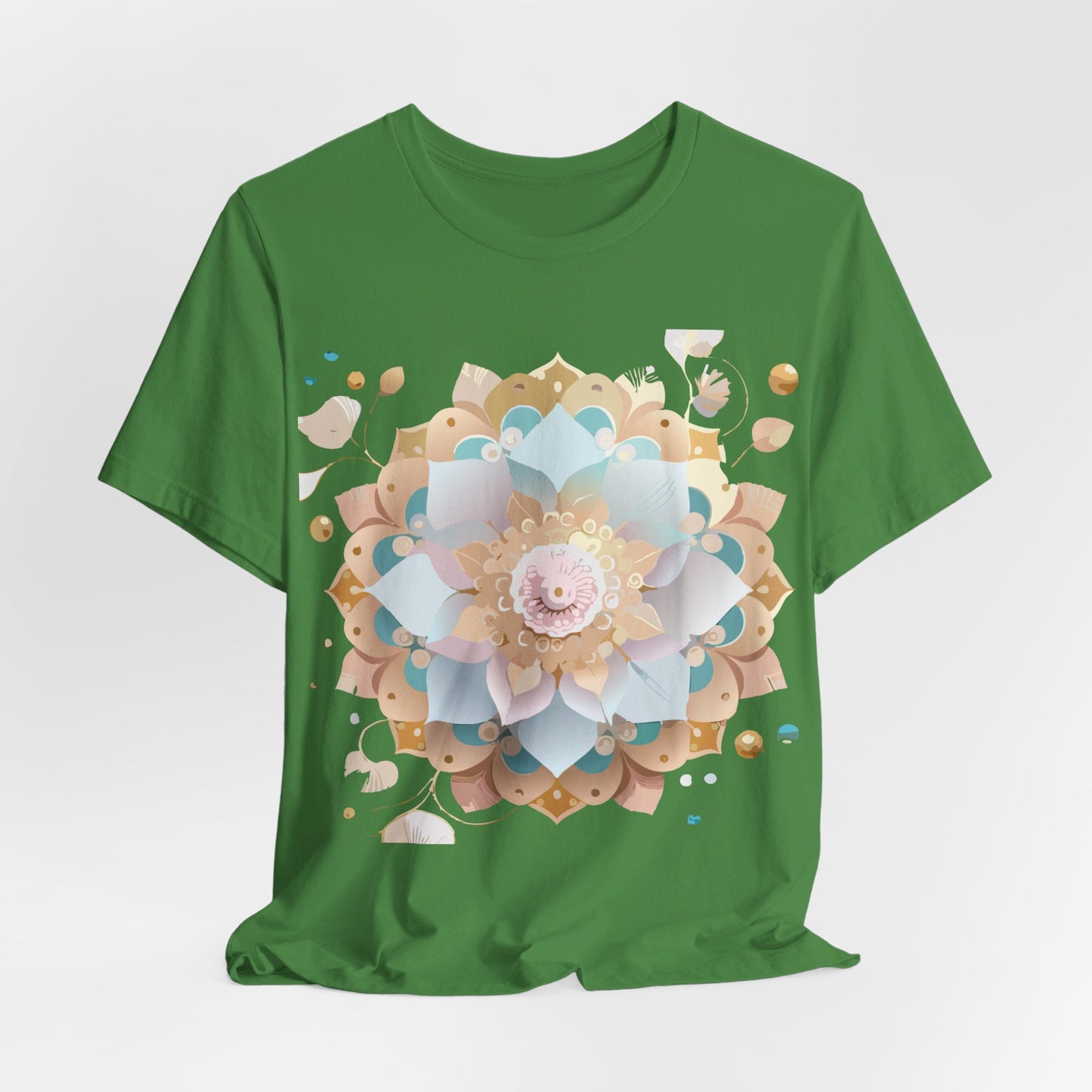 Natural Cotton Tee Shirt - Medallion Collection Printify