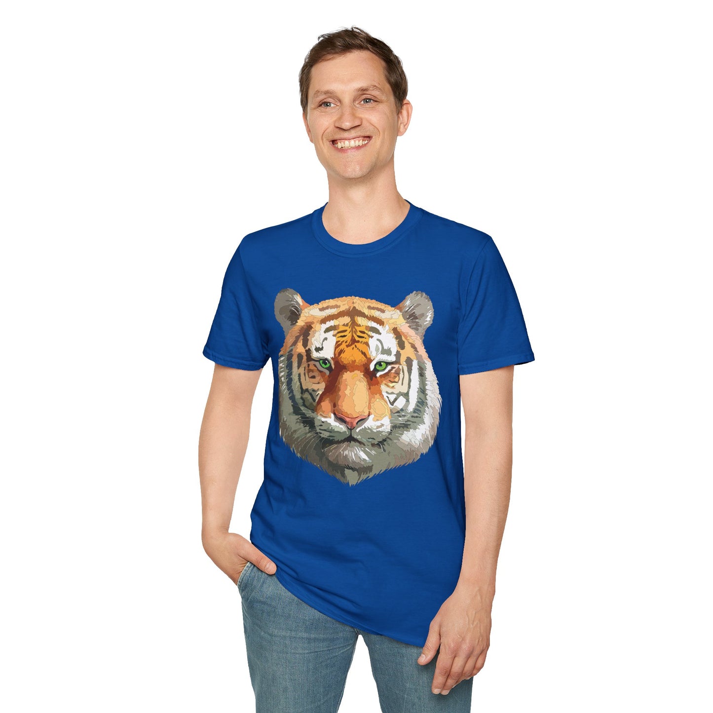 Tiger Shirt, Shirt with Tiger, Animal Tee, Shirt with Animals