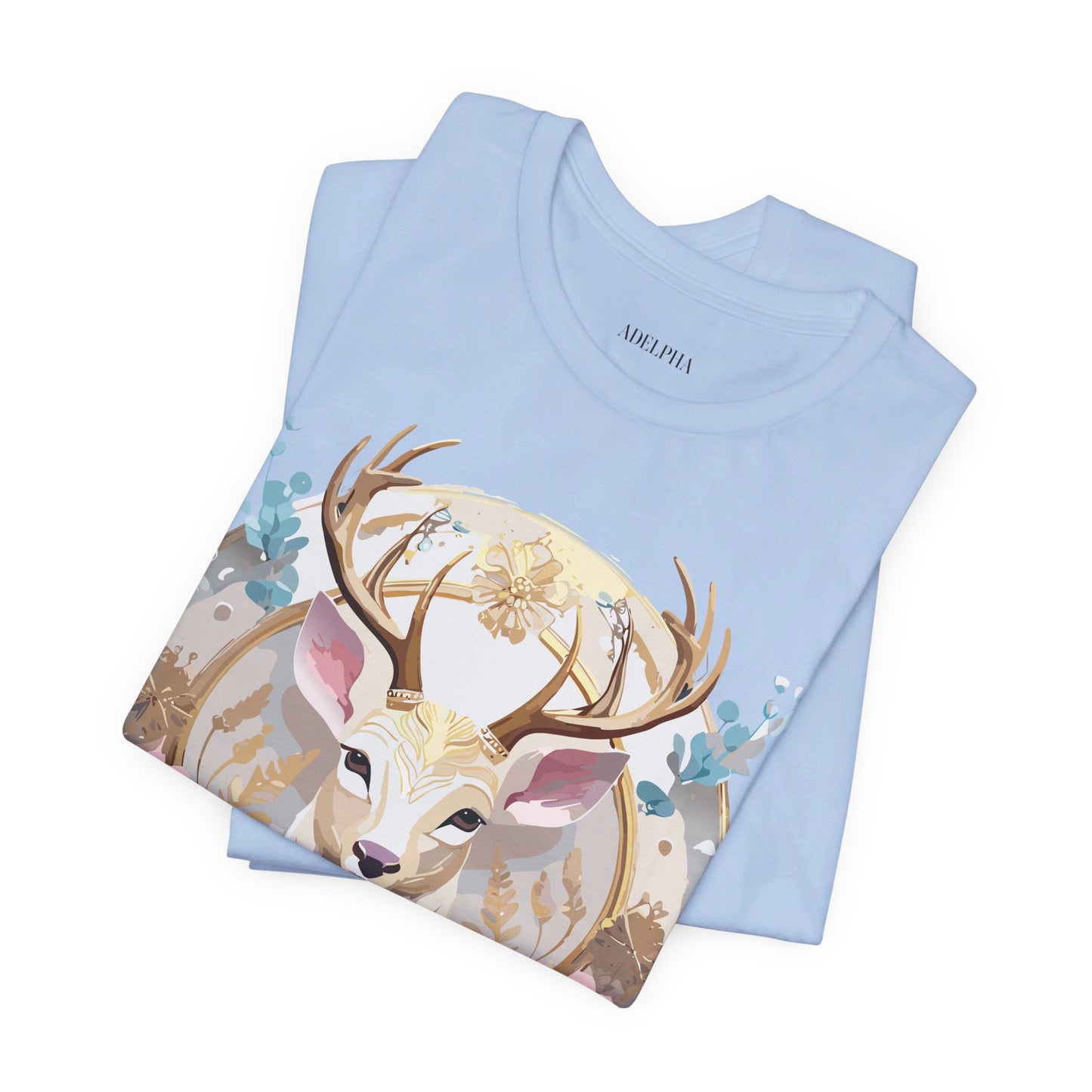 Natural Cotton Tee Shirt - Medallion Collection Printify