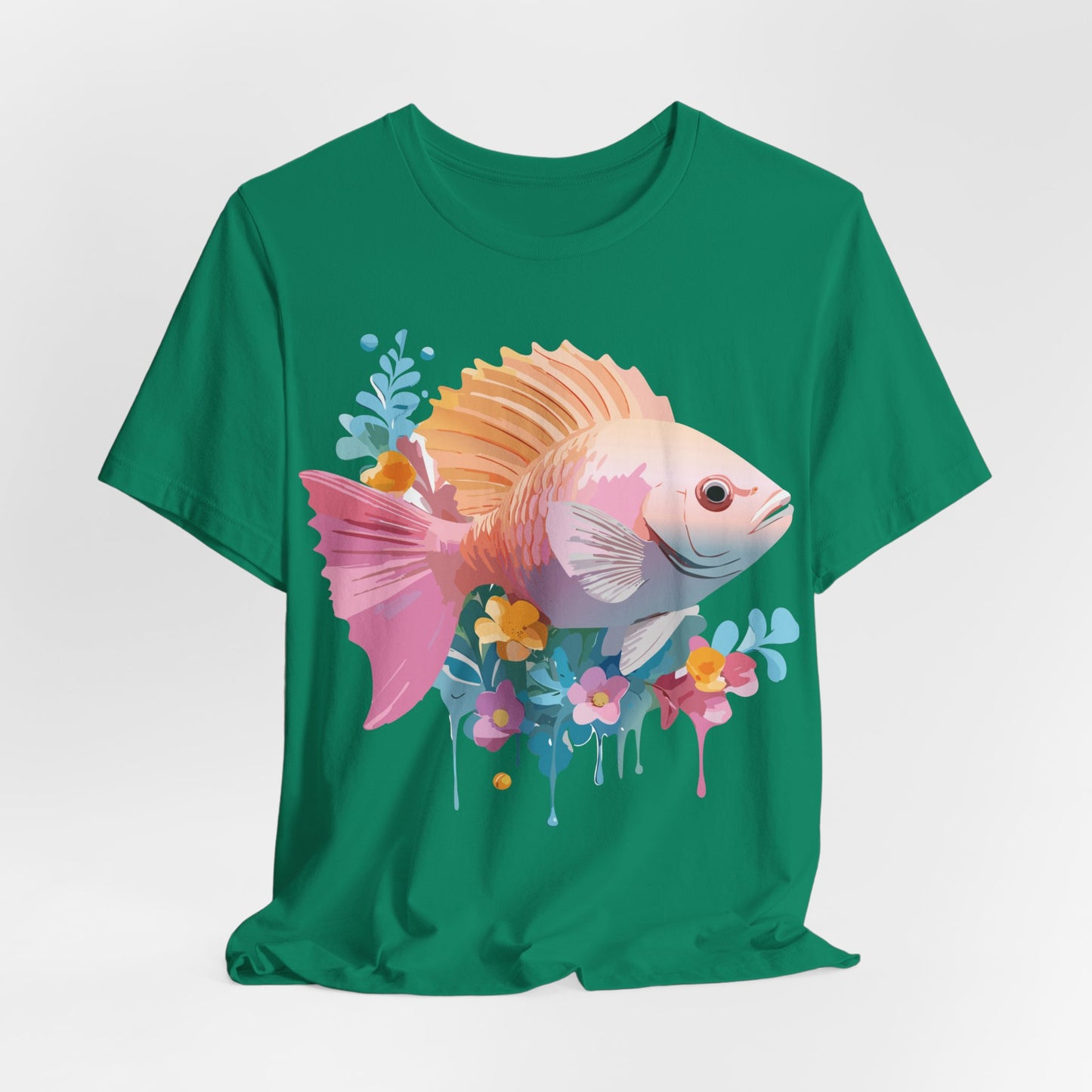 Shirt with Animals | Fish Printify