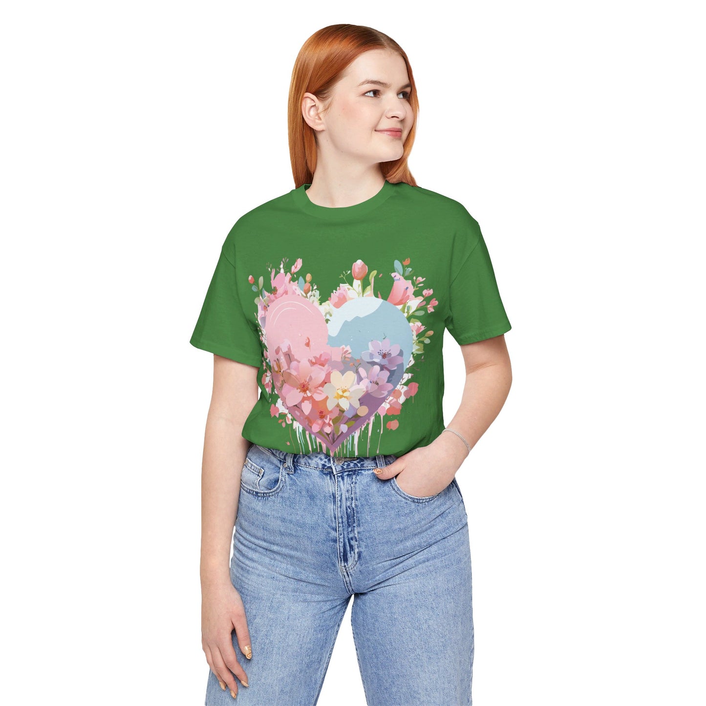 Natural Cotton Tee Shirt - Love Story Collection Printify