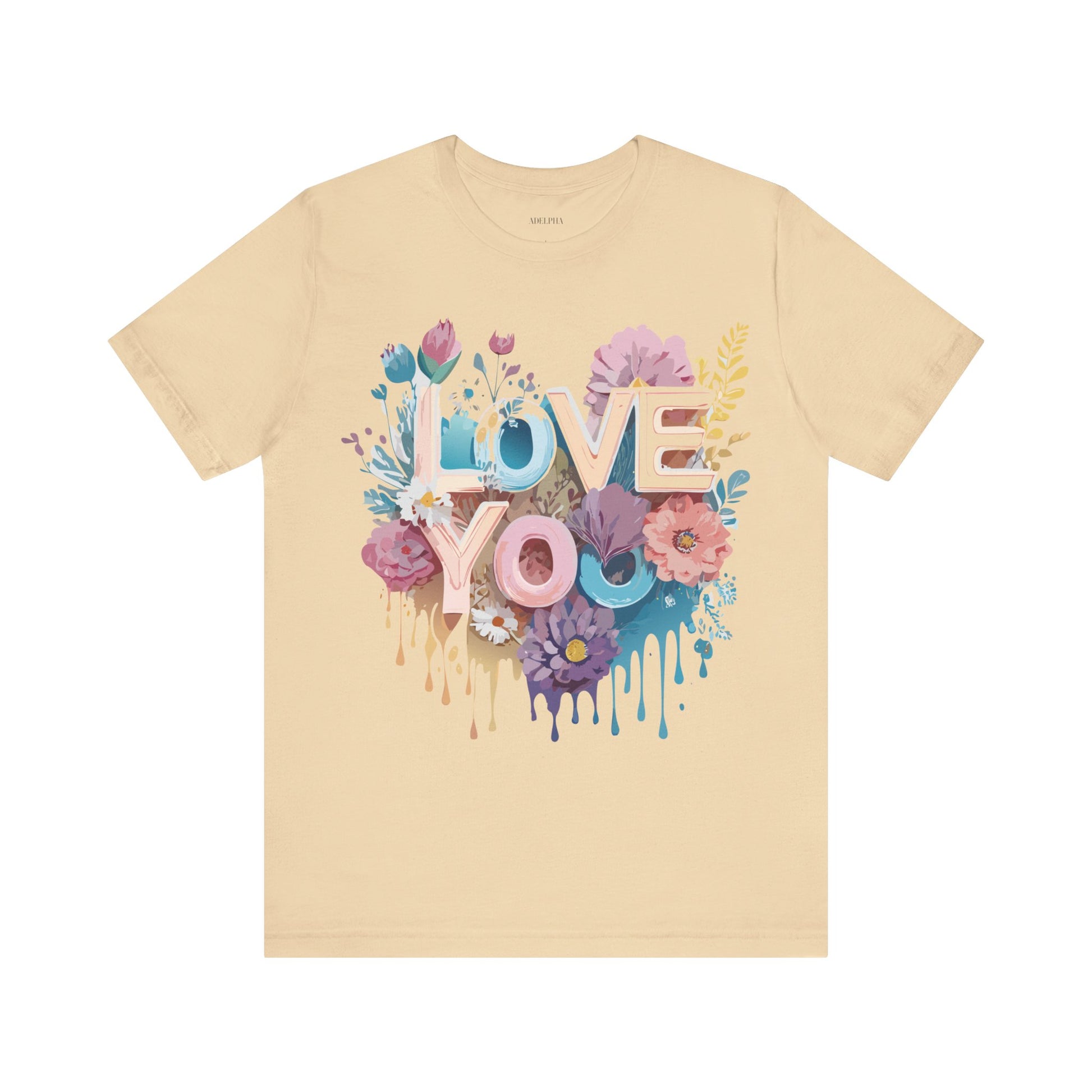 Natural Cotton Tee Shirt - Love story Collection Printify