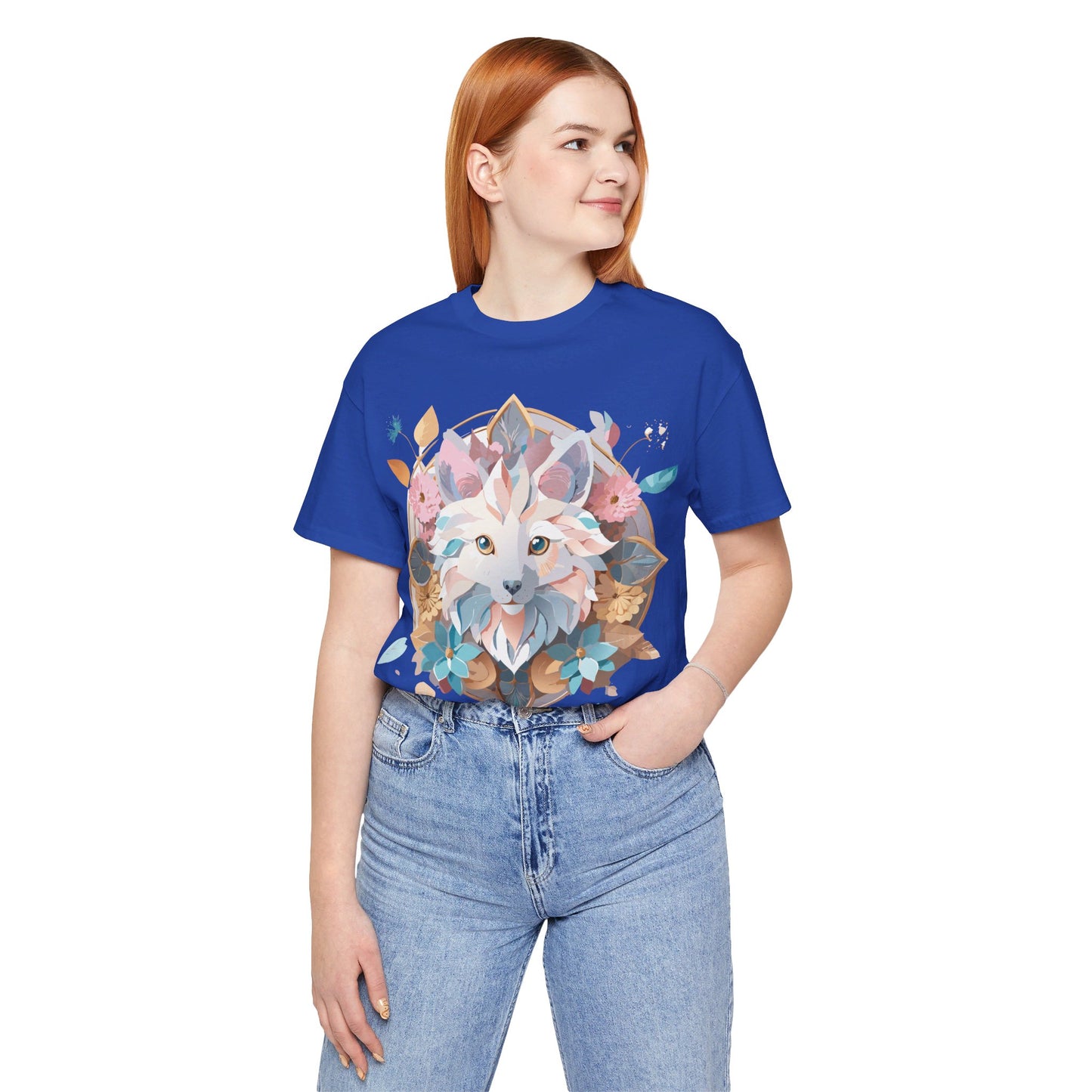 Natural Cotton Tee Shirt - Medallion Collection Printify