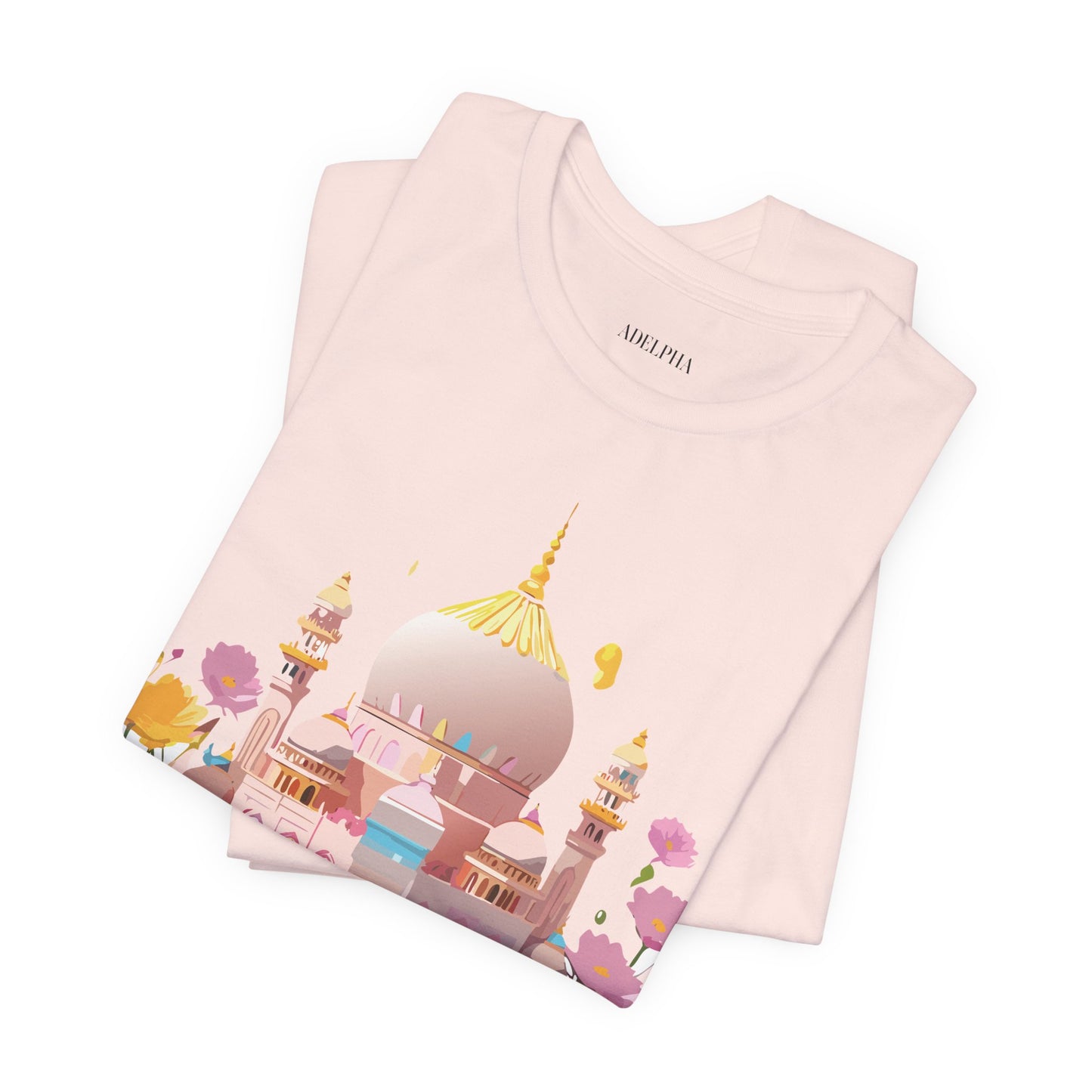Natural Cotton Tee Shirt - Bukhara, Uzbekistan Printify