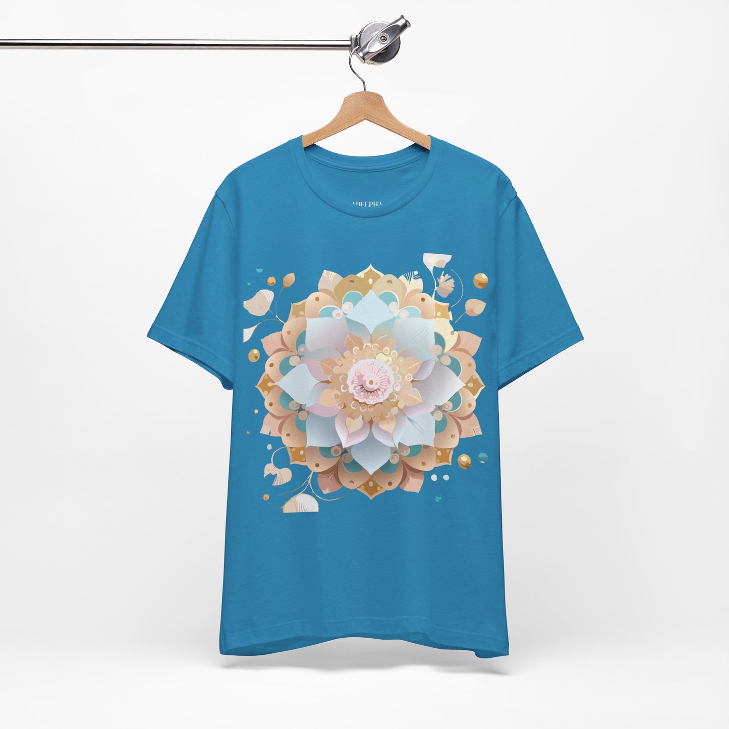 Natural Cotton Tee Shirt - Medallion Collection Printify
