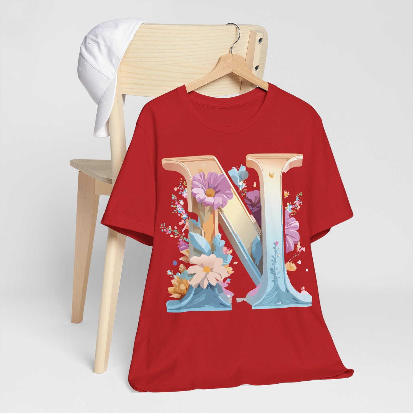 Letter Shirt, Letter N Shirt - ADELPHA