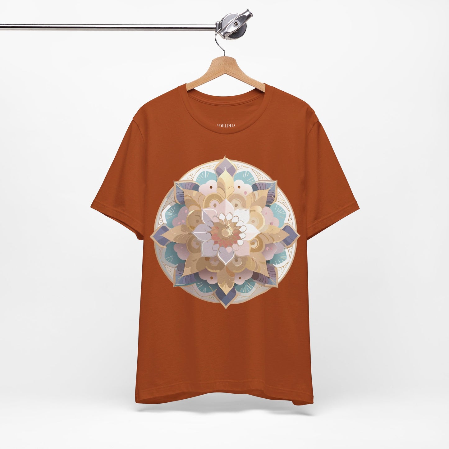 Natural Cotton Tee Shirt - Medallion Collection Printify