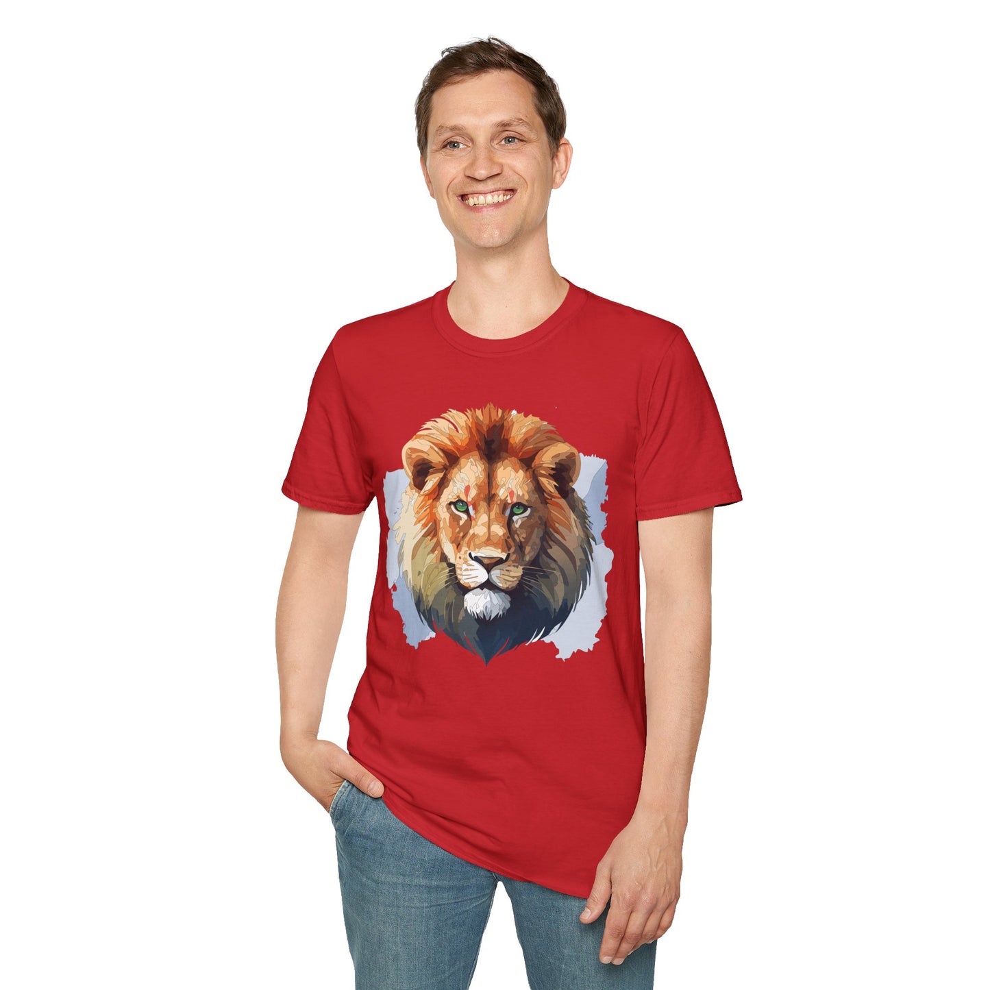 Lion Shirt, Shirt with Lion, Animal Tee, Shirt with Animals