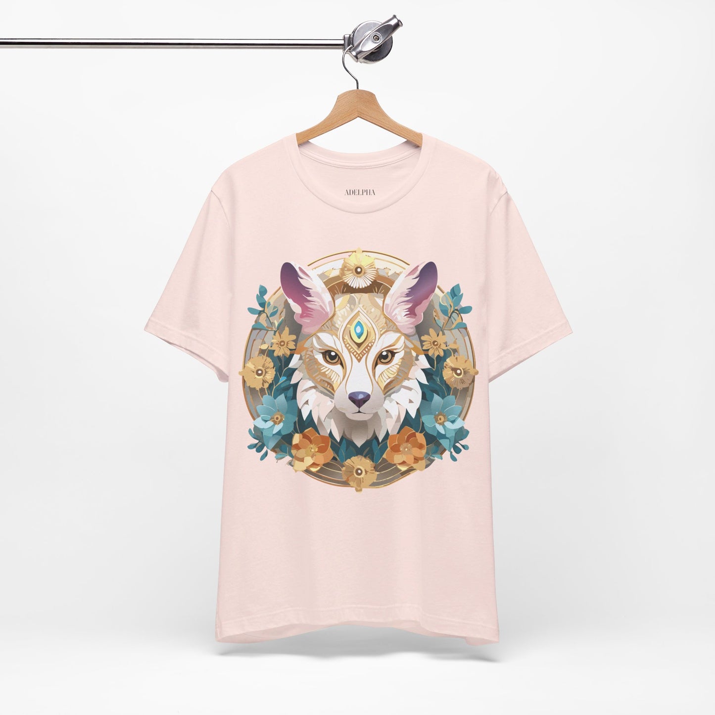 Natural Cotton Tee Shirt - Medallion Collection Printify