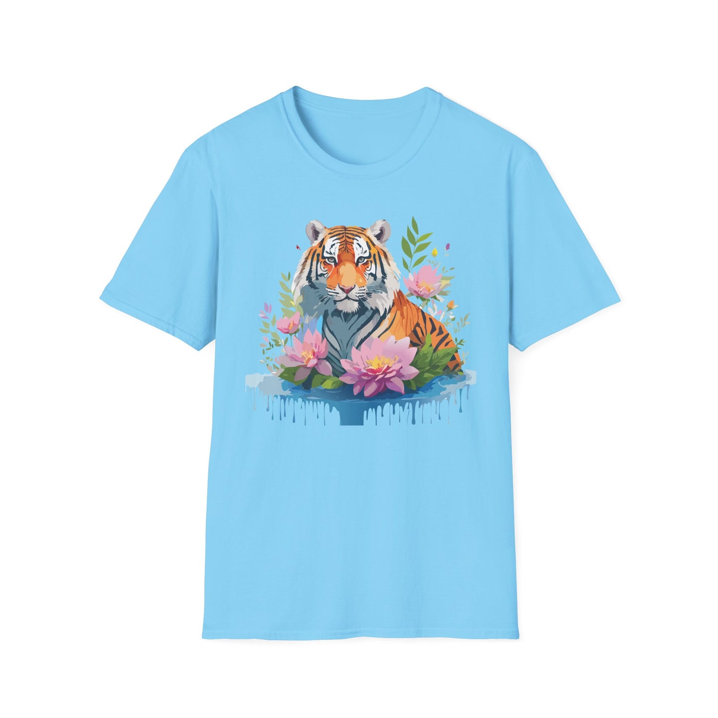 Tiger Shirt, Shirt with Tiger, Animal Tee, Shirt with Animals