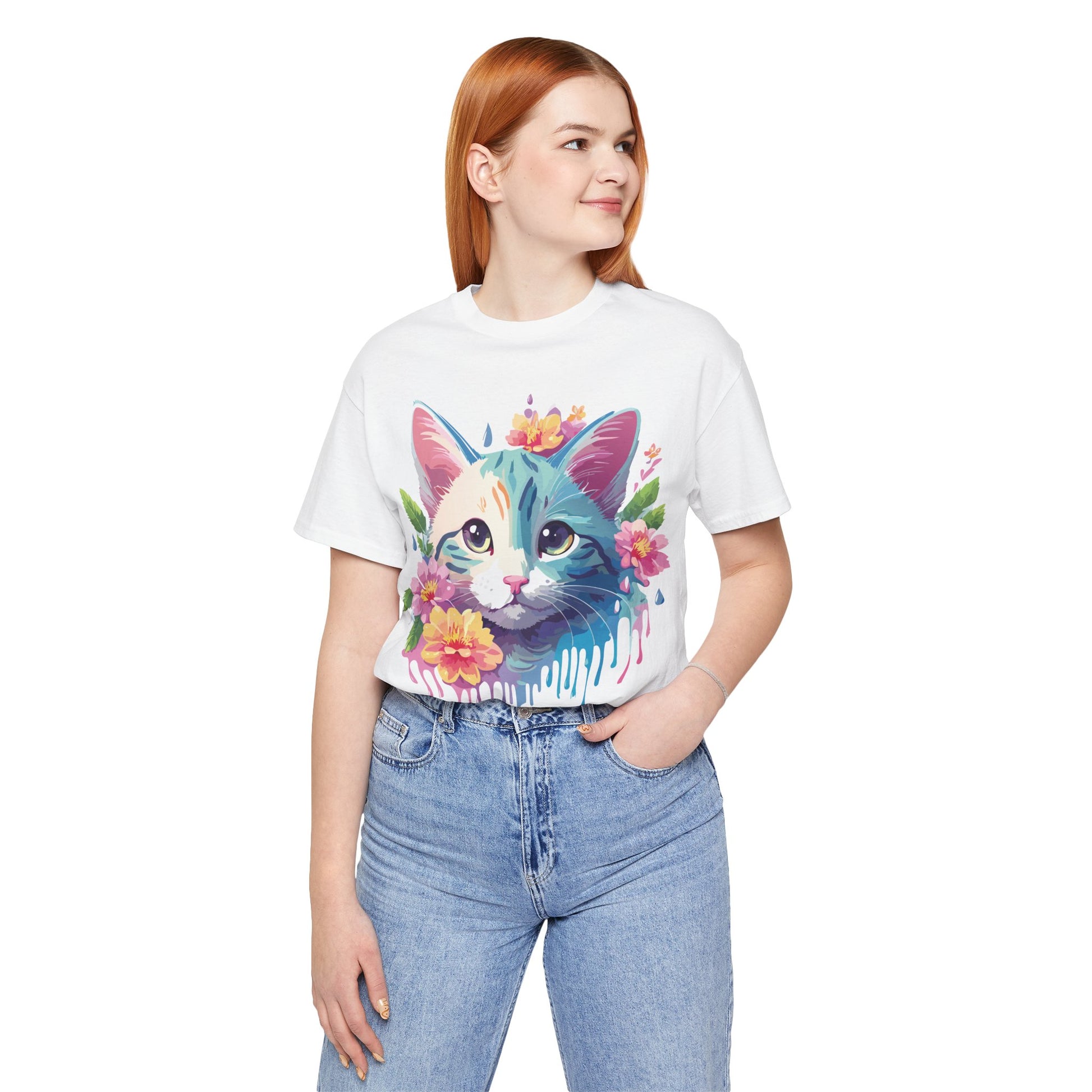 Cat Shirt, Shirt with Cat - ADELPHA