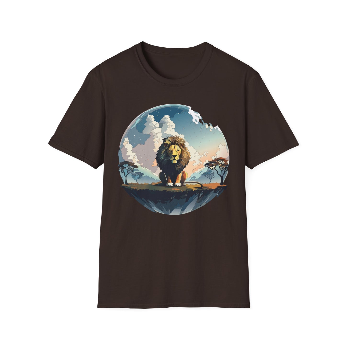 Lion Shirt, Shirt with Lion, Animal Tee, Shirt with Animals