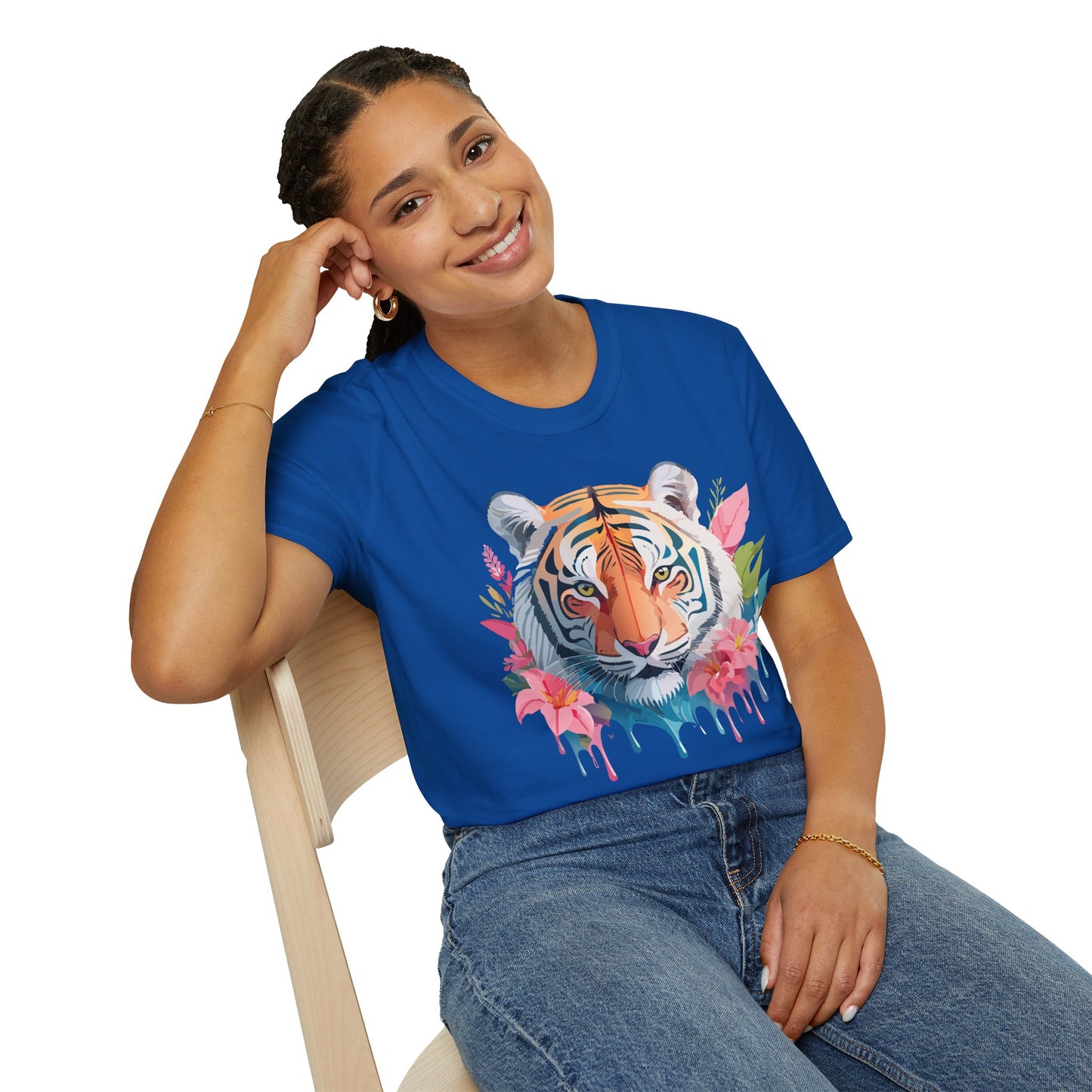 Tiger Shirt, Shirt with Tiger, Animal Tee, Shirt with Animals