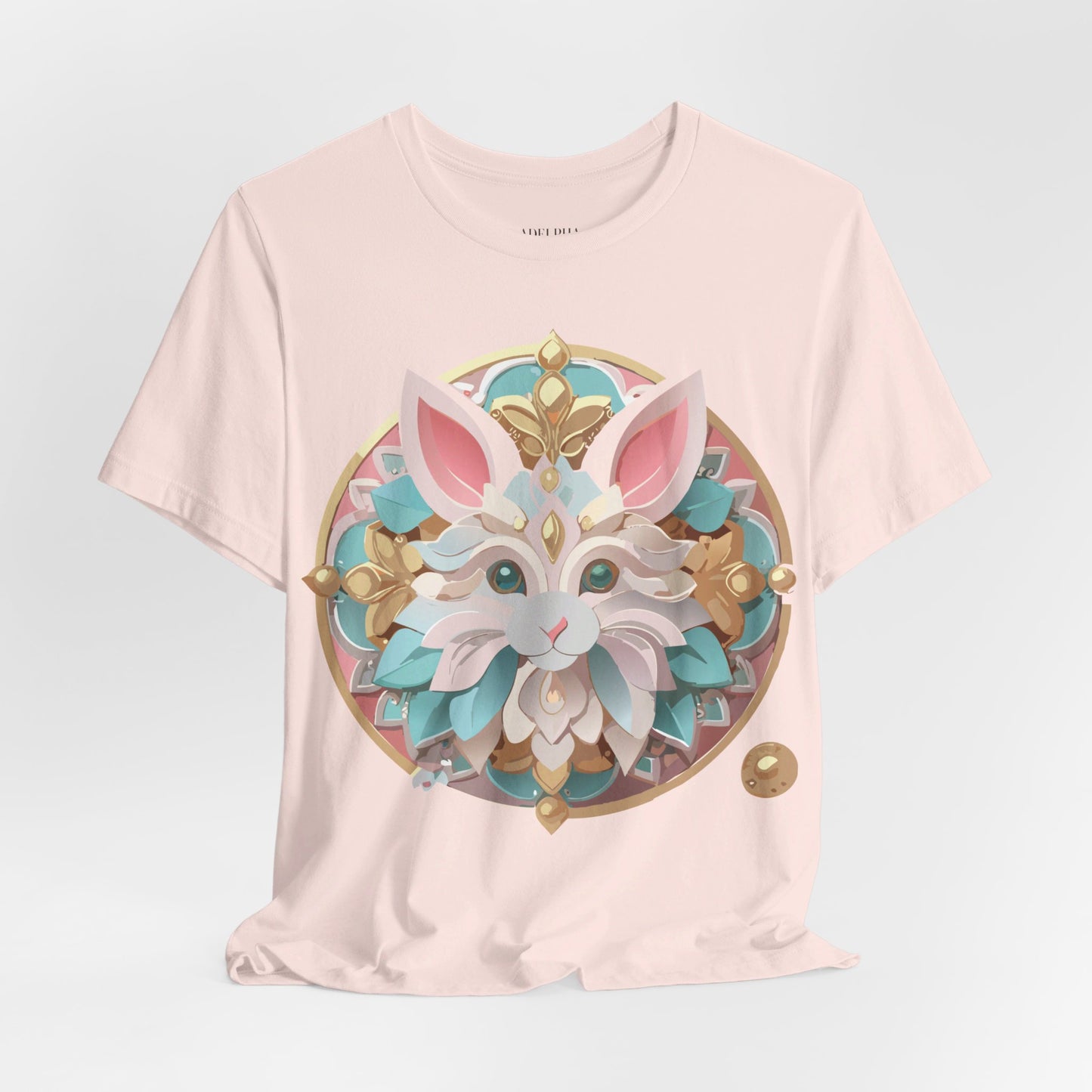 Natural Cotton Tee Shirt - Medallion Collection Printify