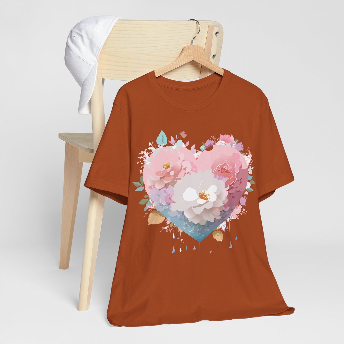 Natural Cotton Tee Shirt - Love Story Collection Printify