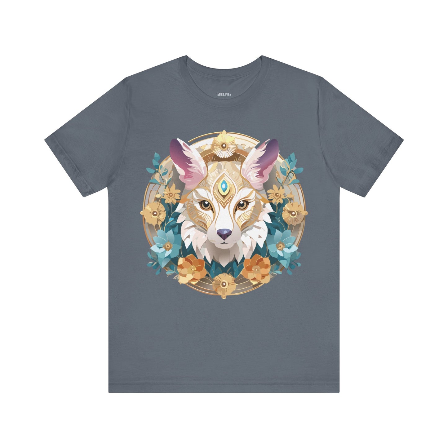 Natural Cotton Tee Shirt - Medallion Collection Printify