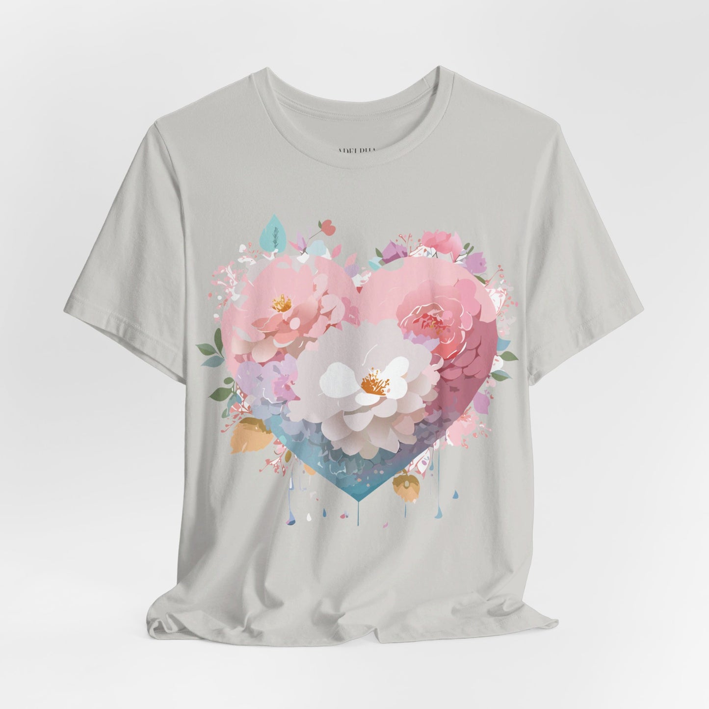 Natural Cotton Tee Shirt - Love story Collection Printify