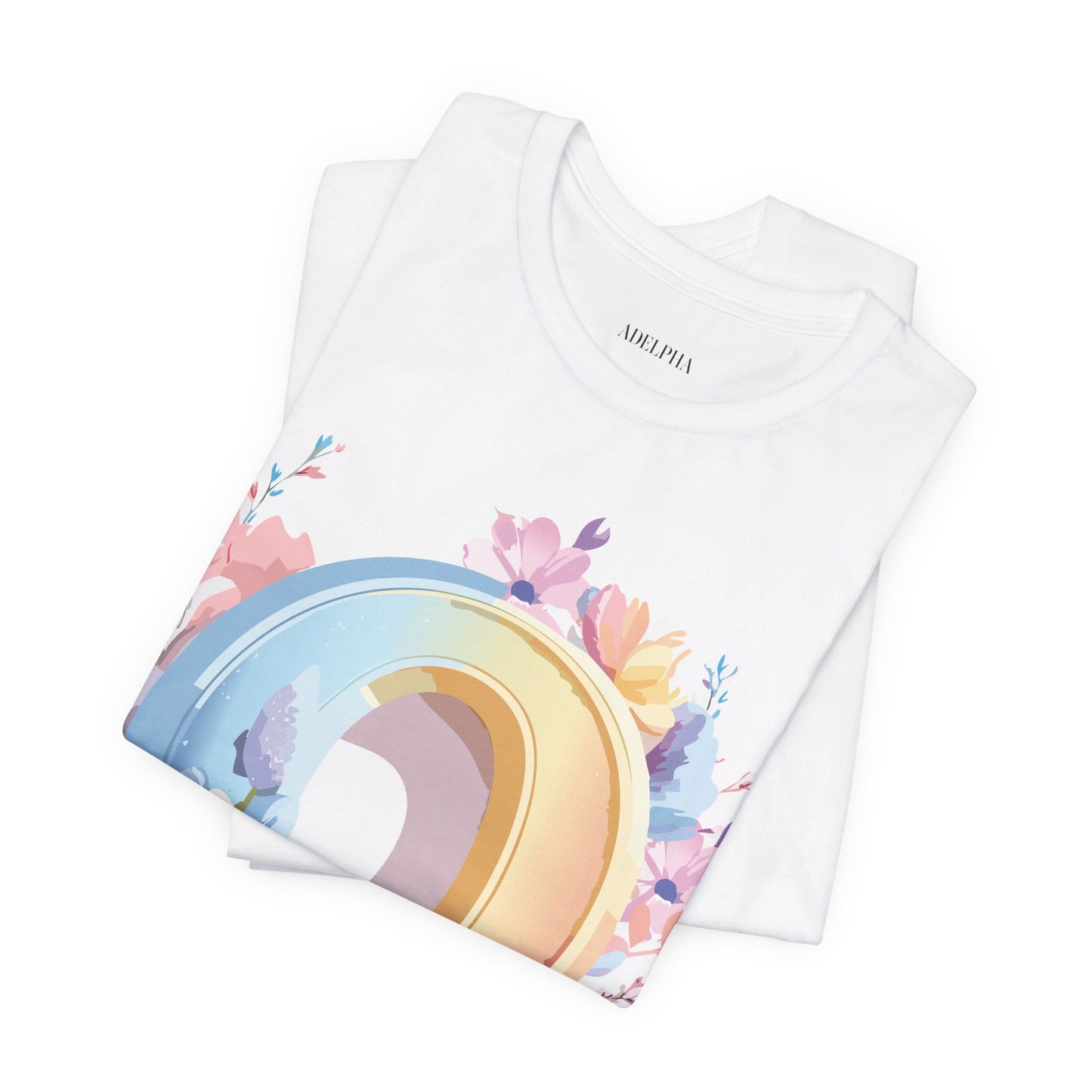 Natural Cotton Tee Shirt - Letters Collection - O Printify