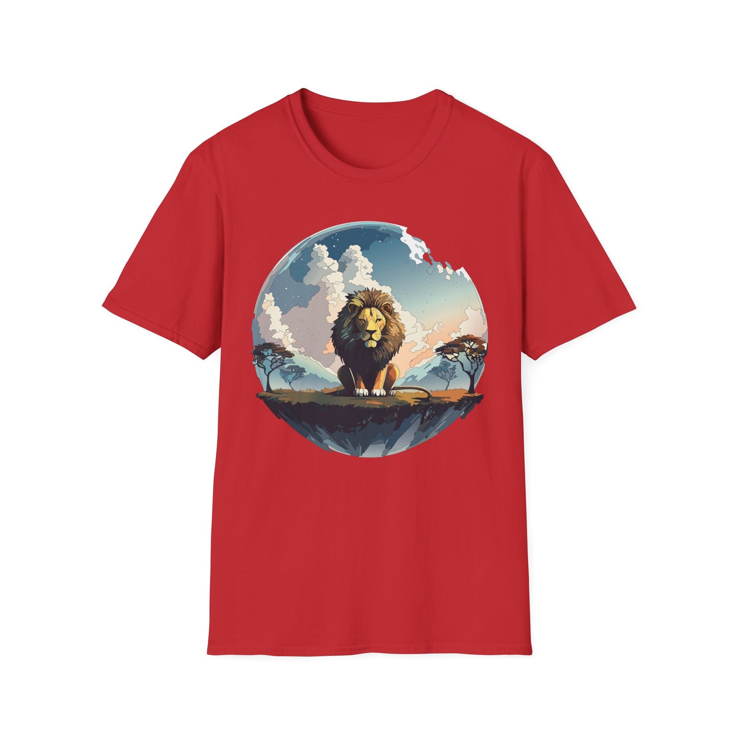 Lion Shirt, Shirt with Lion, Animal Tee, Shirt with Animals
