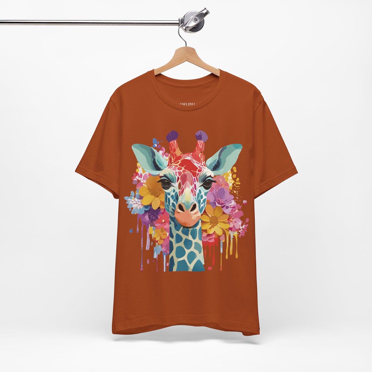 Shirt with Animals | Giraffe Printify