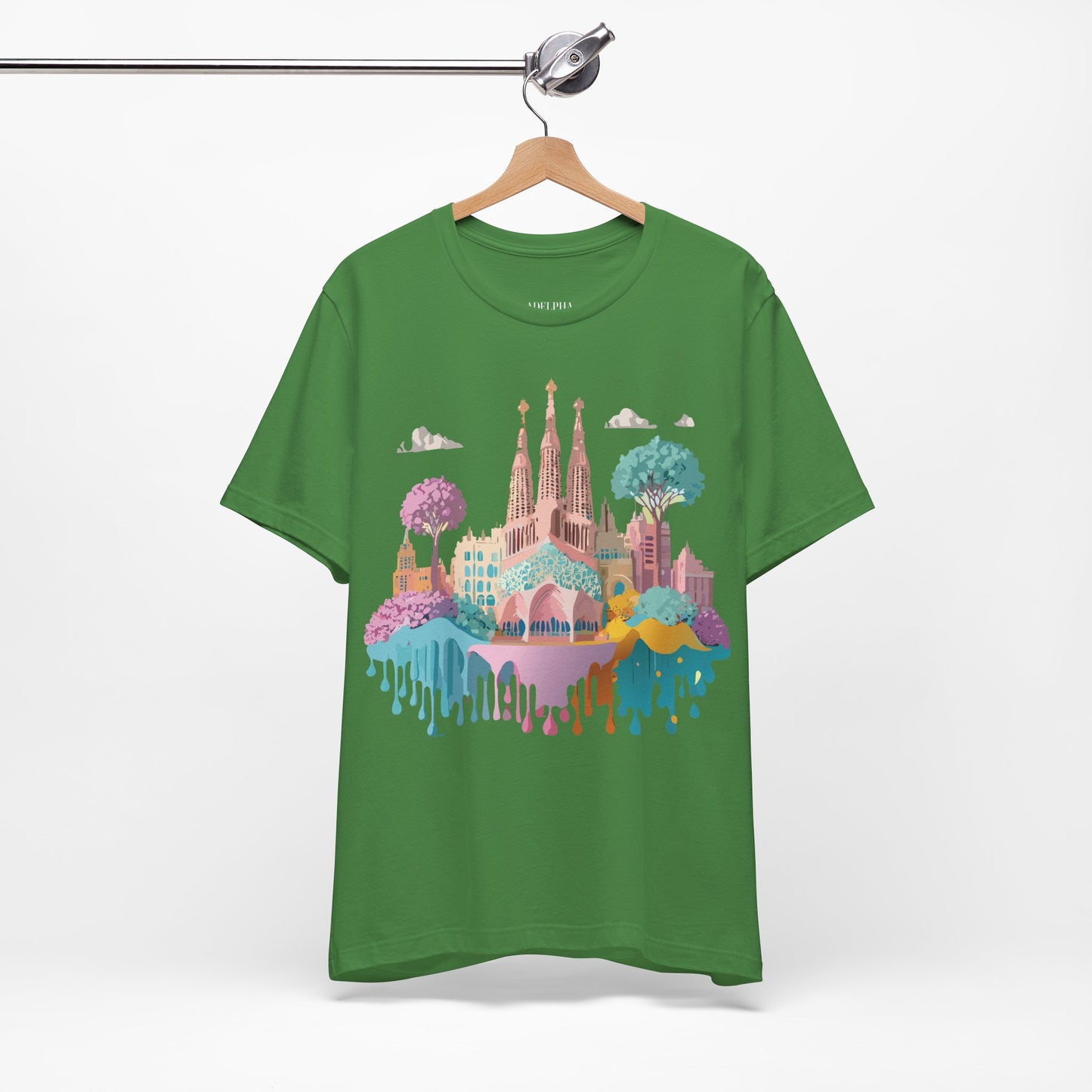 Tourist Shirt, Shirt with Barcelona - ADELPHA