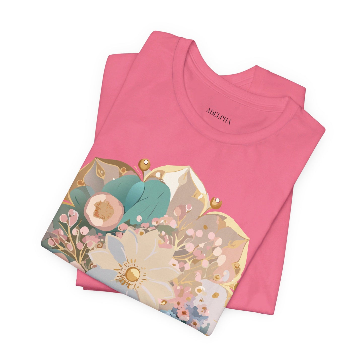 Natural Cotton Tee Shirt - Medallion Collection Printify